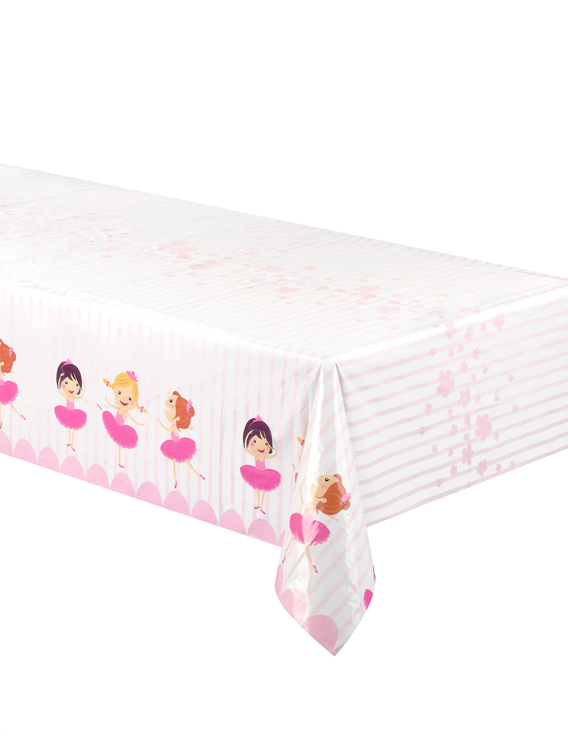 Nappe en plastique Ballerines 130 x 180 cm