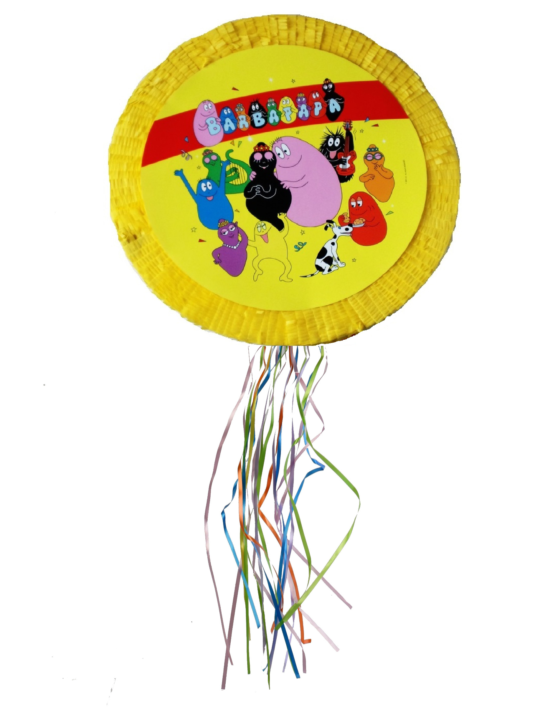 Piñata classique Barbapapa 50 cm