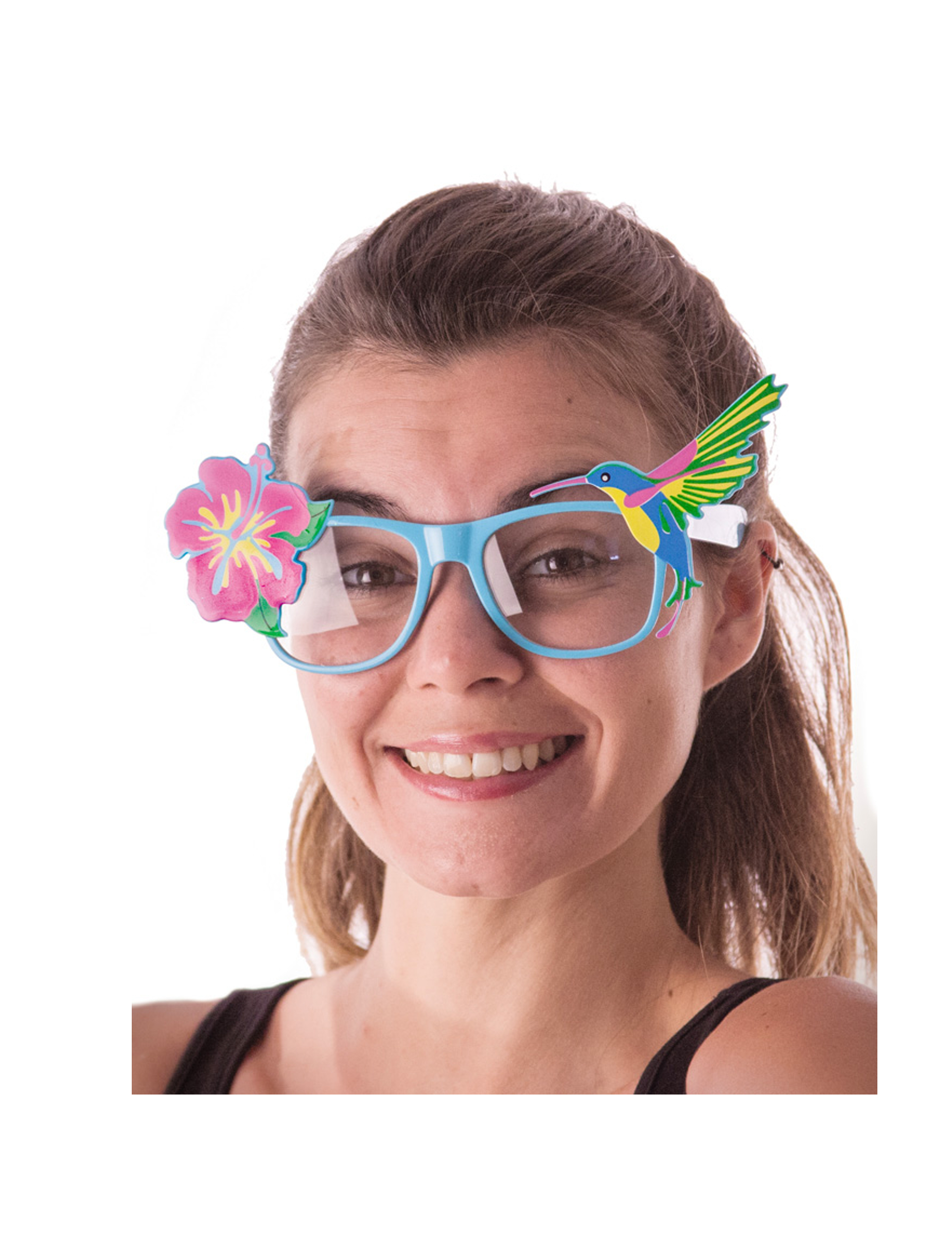 Lunettes hibiscus hawaï adulte