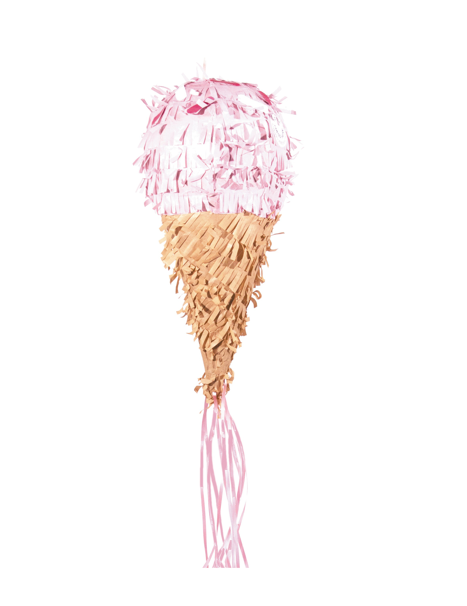Piñata glace à la fraise 45 x 19 cm