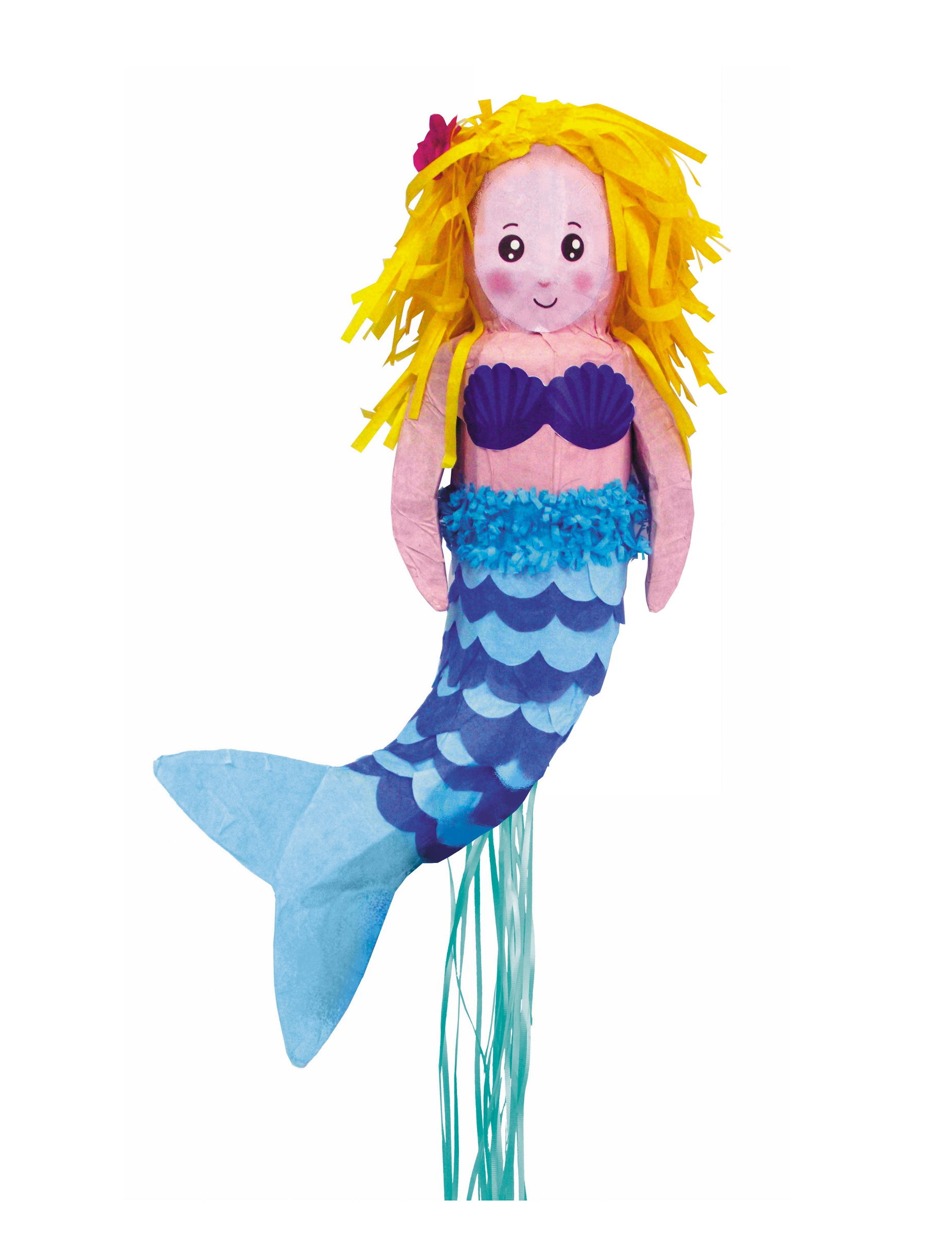 Piñata sirène 50 x 32 cm