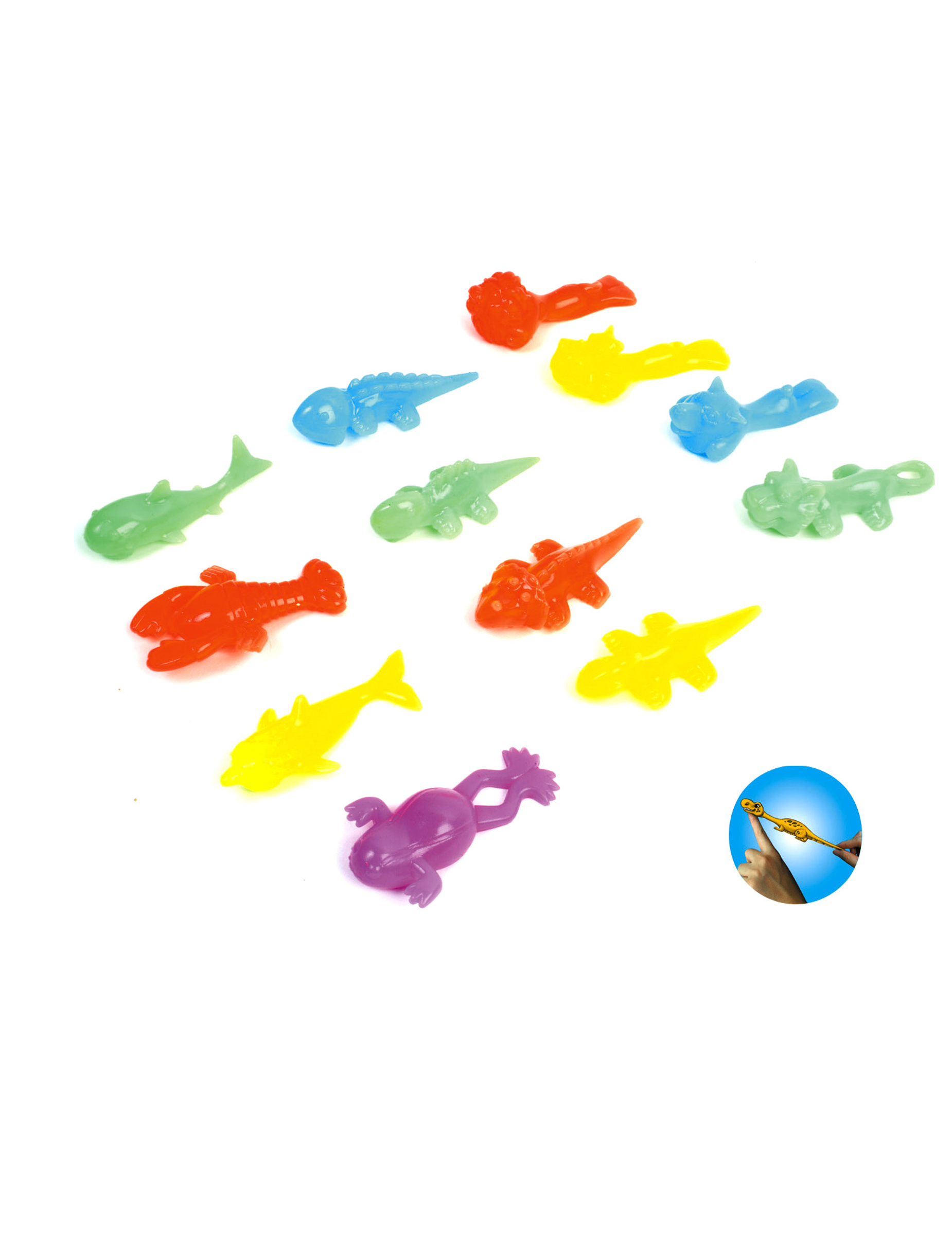 Accessoire piñata animal mini catapulte 6 cm