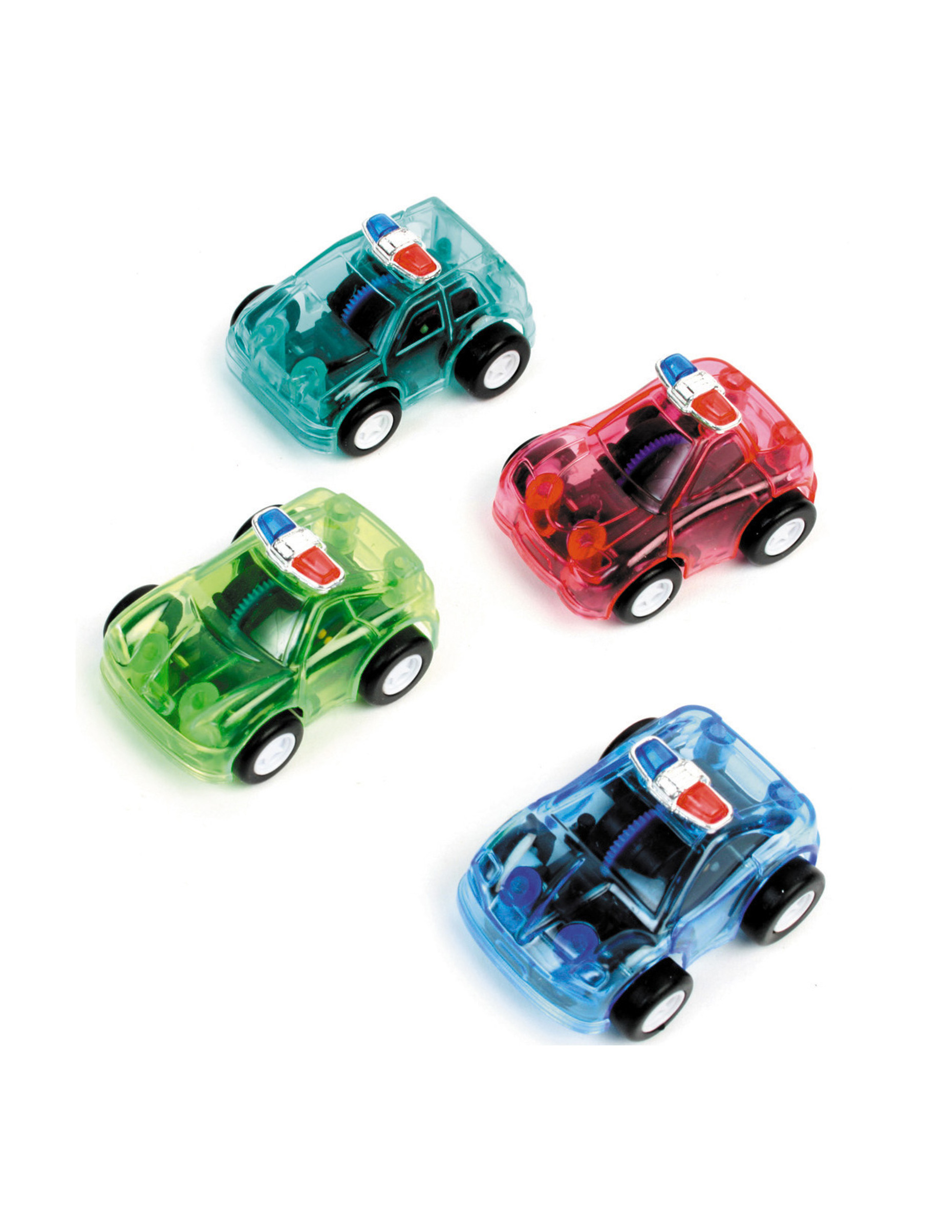 Accessoire pinata voiture de police 4 cm