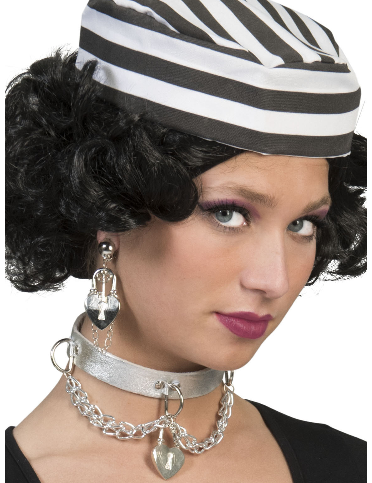 Boucles d'oreilles cadenas sexy femme