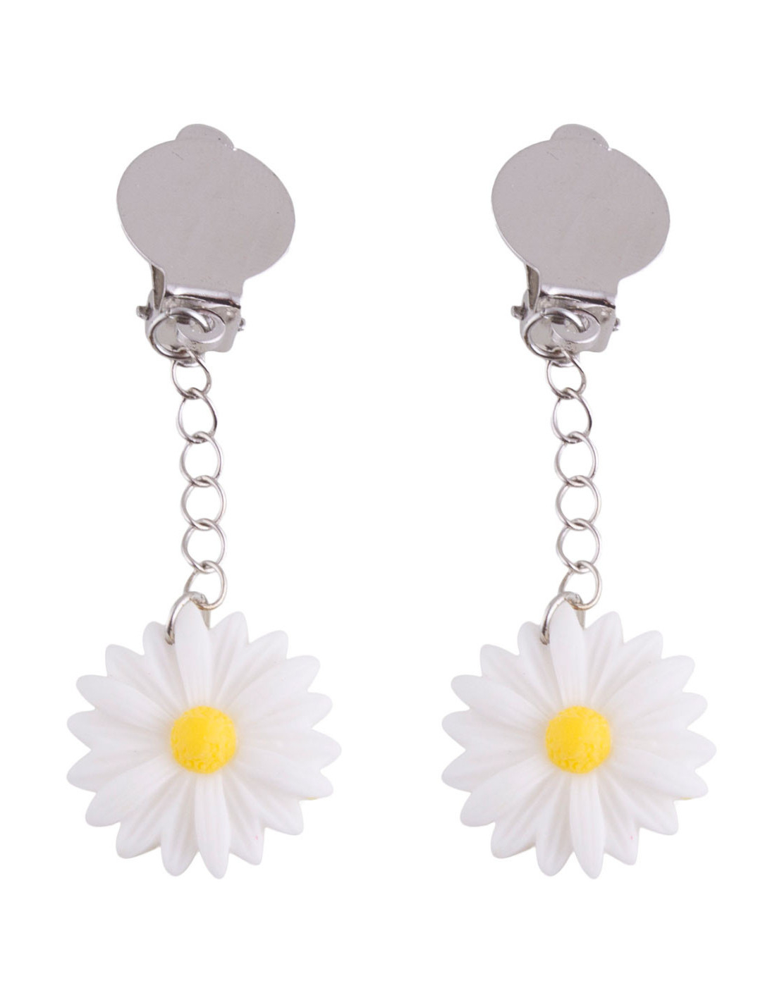Boucles d'oreilles marguerites adulte