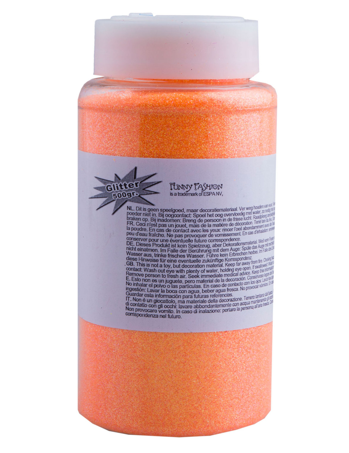Poudre fluo orange 500 g