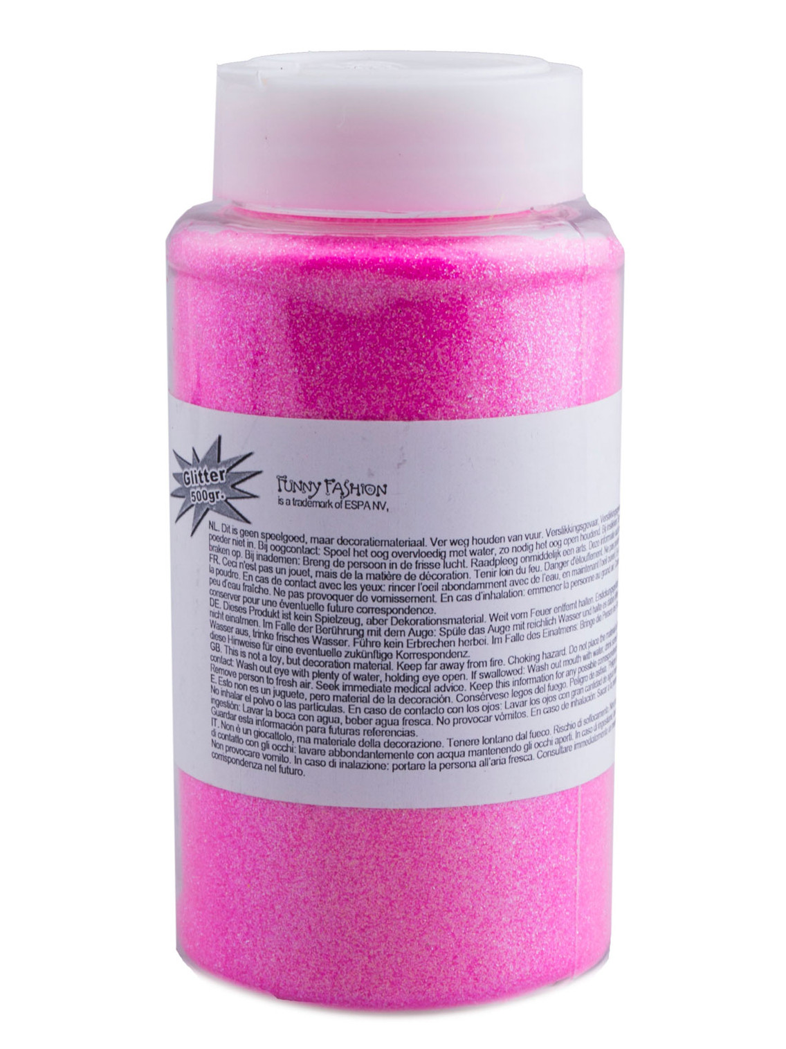 Poudre fluo rose 500 g