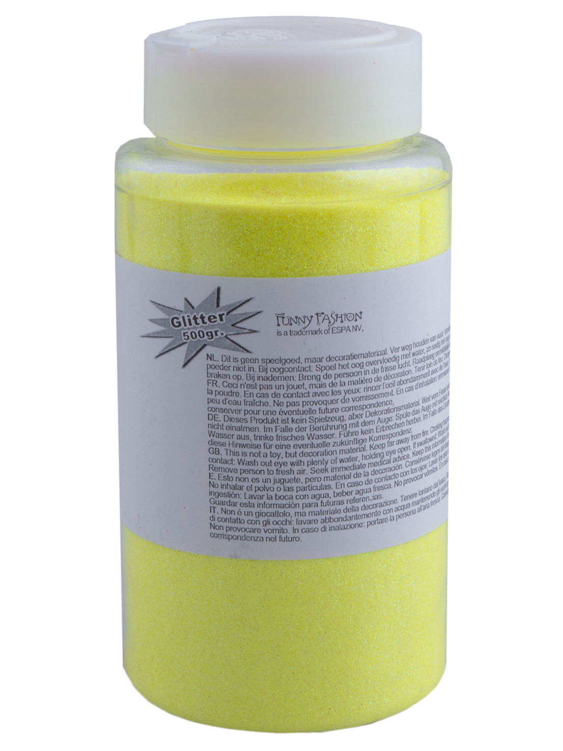 Poudre fluo jaune 500 g