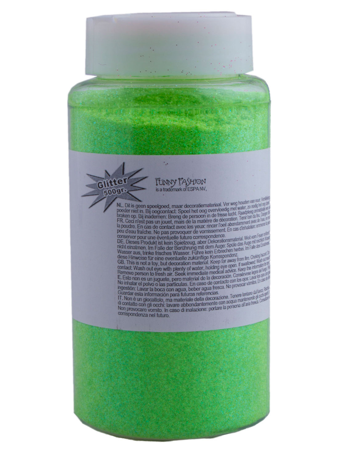 Poudre fluo verte 500 g
