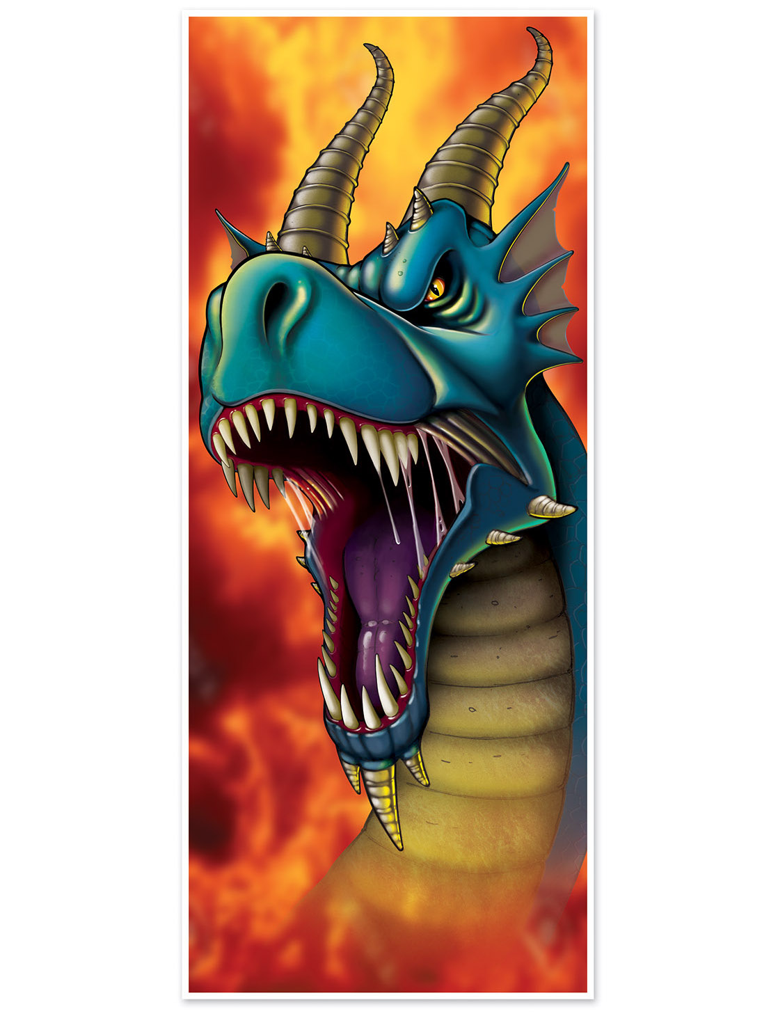 Décoration de porte dragon 1m80