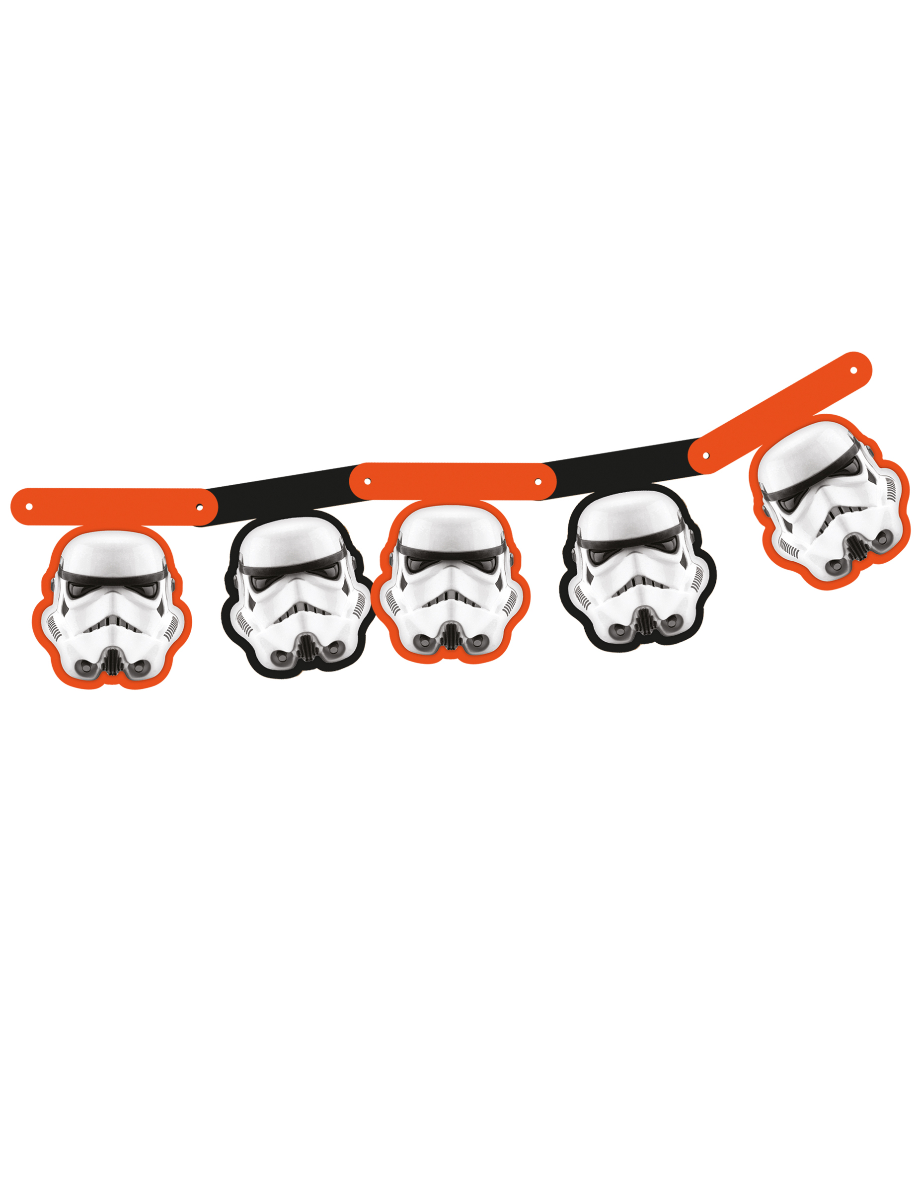 Bannière en carton Stormtroopers 163,5 cm