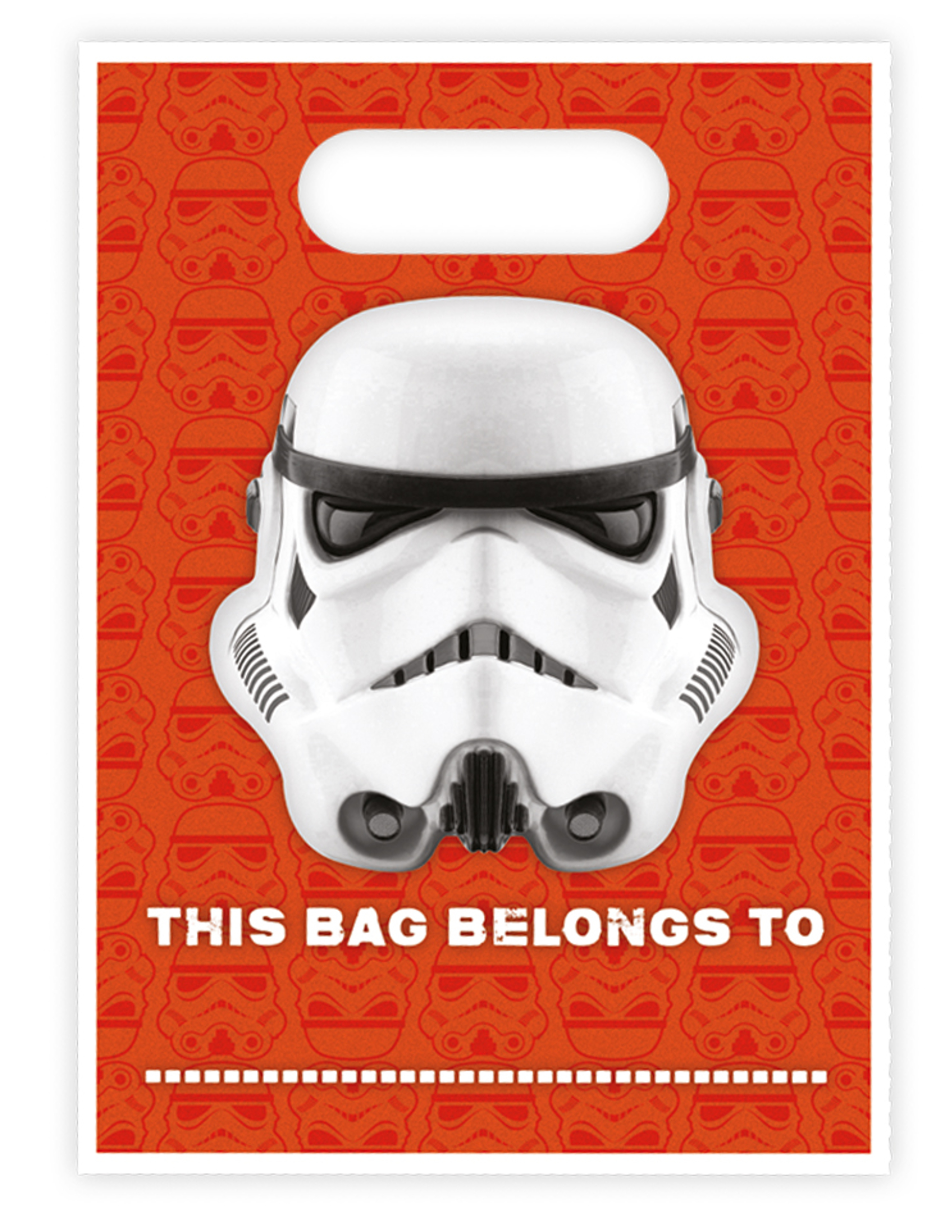 8 Sacs cadeaux Stormtrooper 16,5 x 23 cm