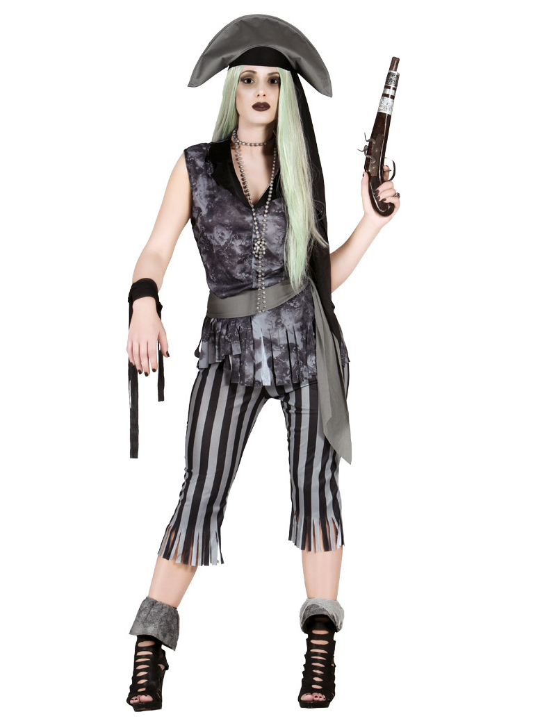 Déguisement pirate fantôme femme Halloween