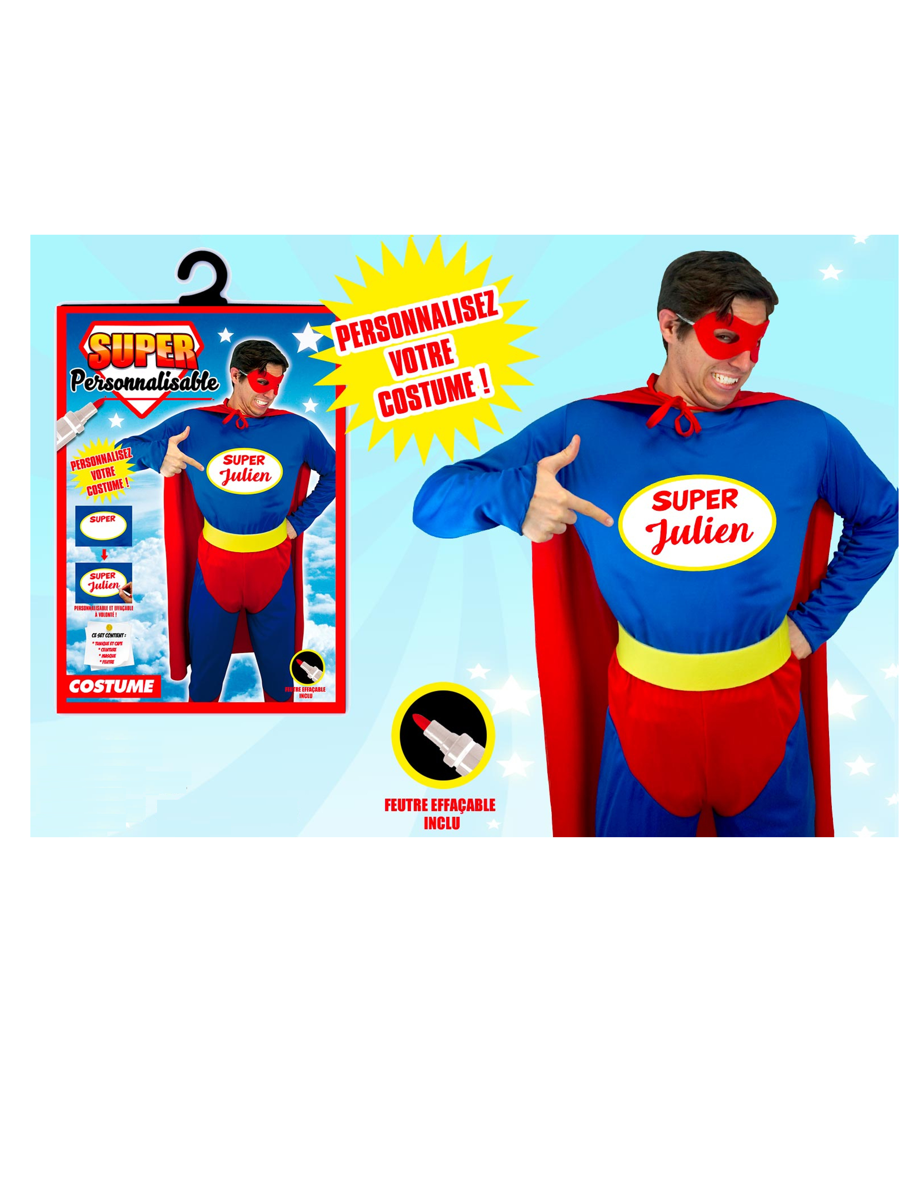 Déguisement personnalisable Homme