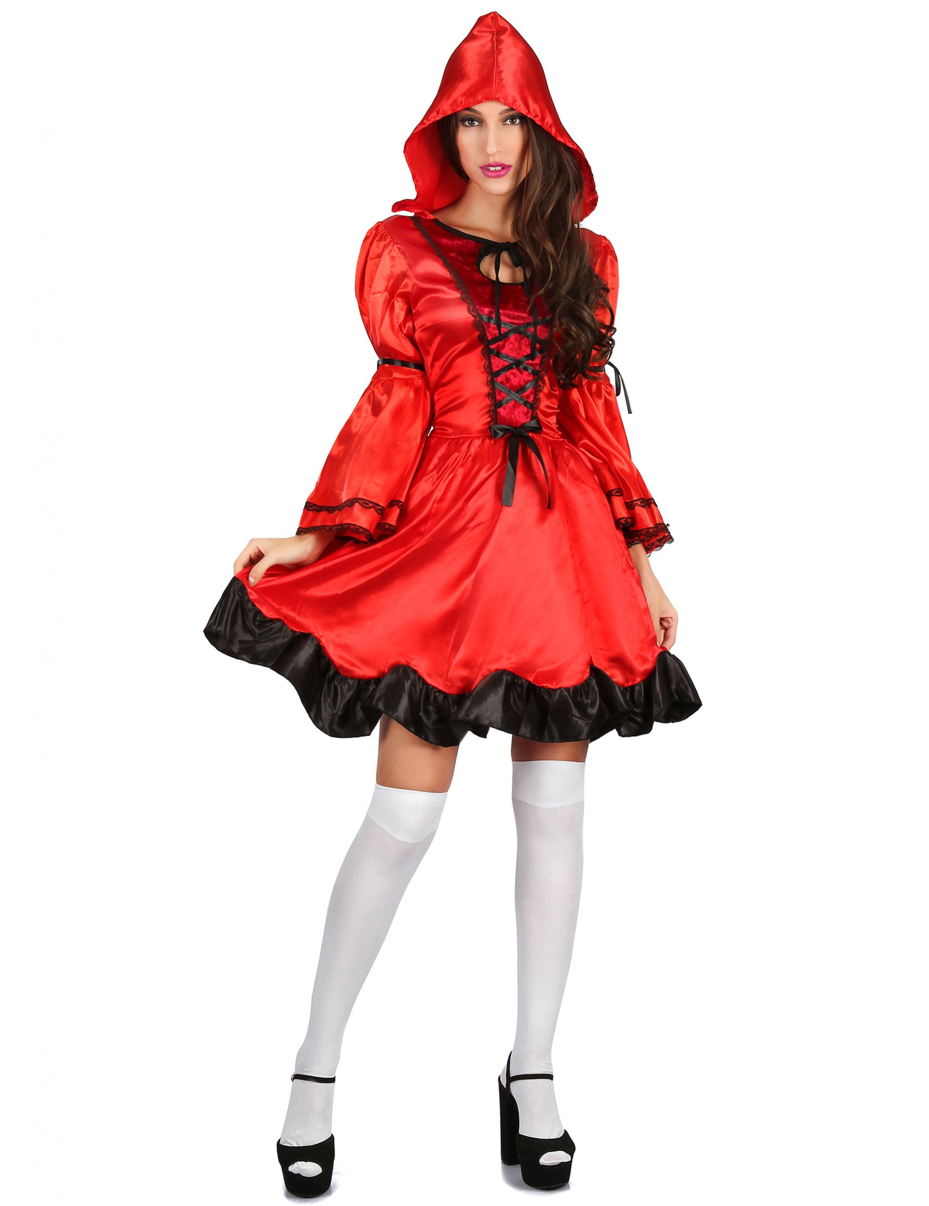 Déguisement chaperon rouge des bois femme