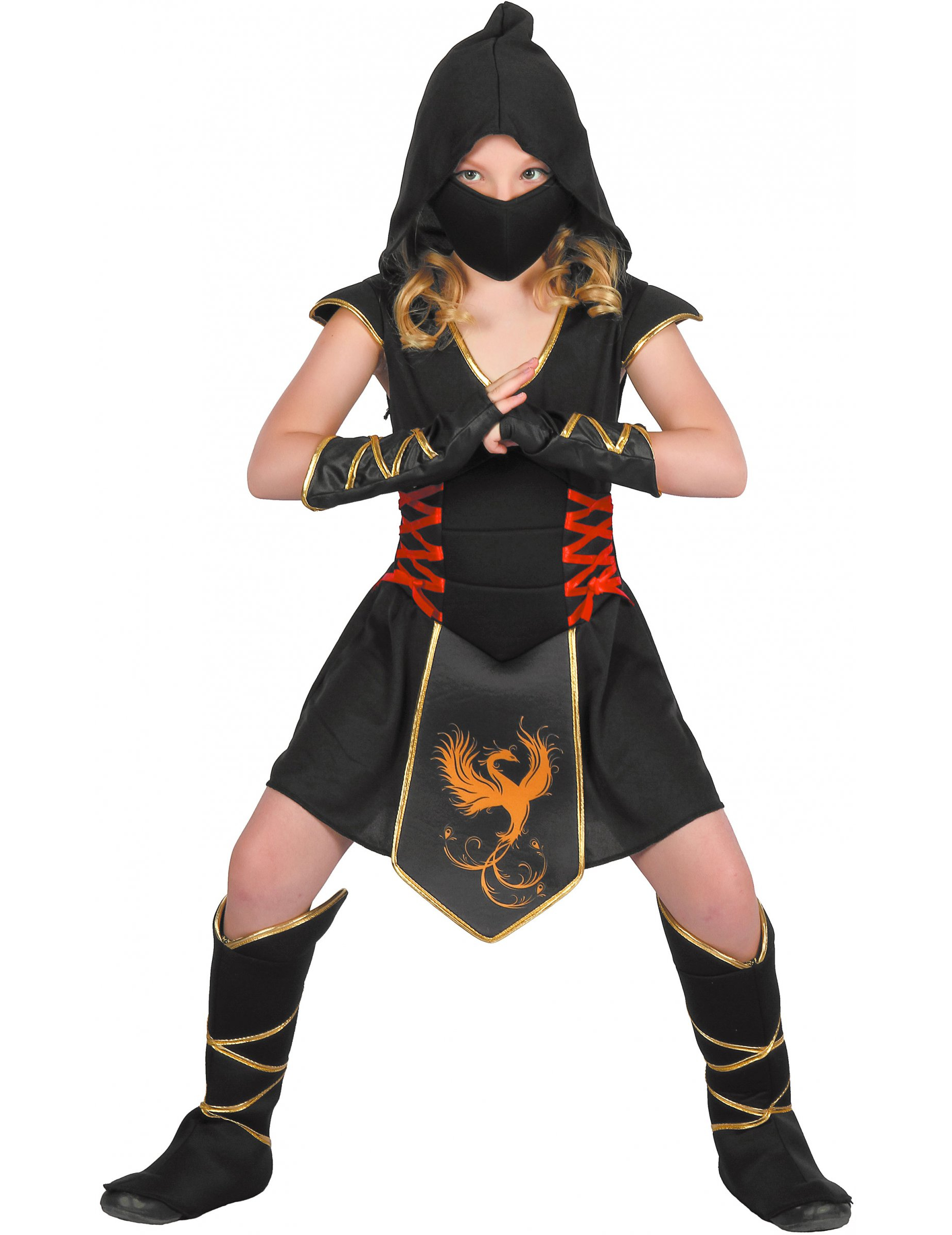 Déguisement ninja robe fille