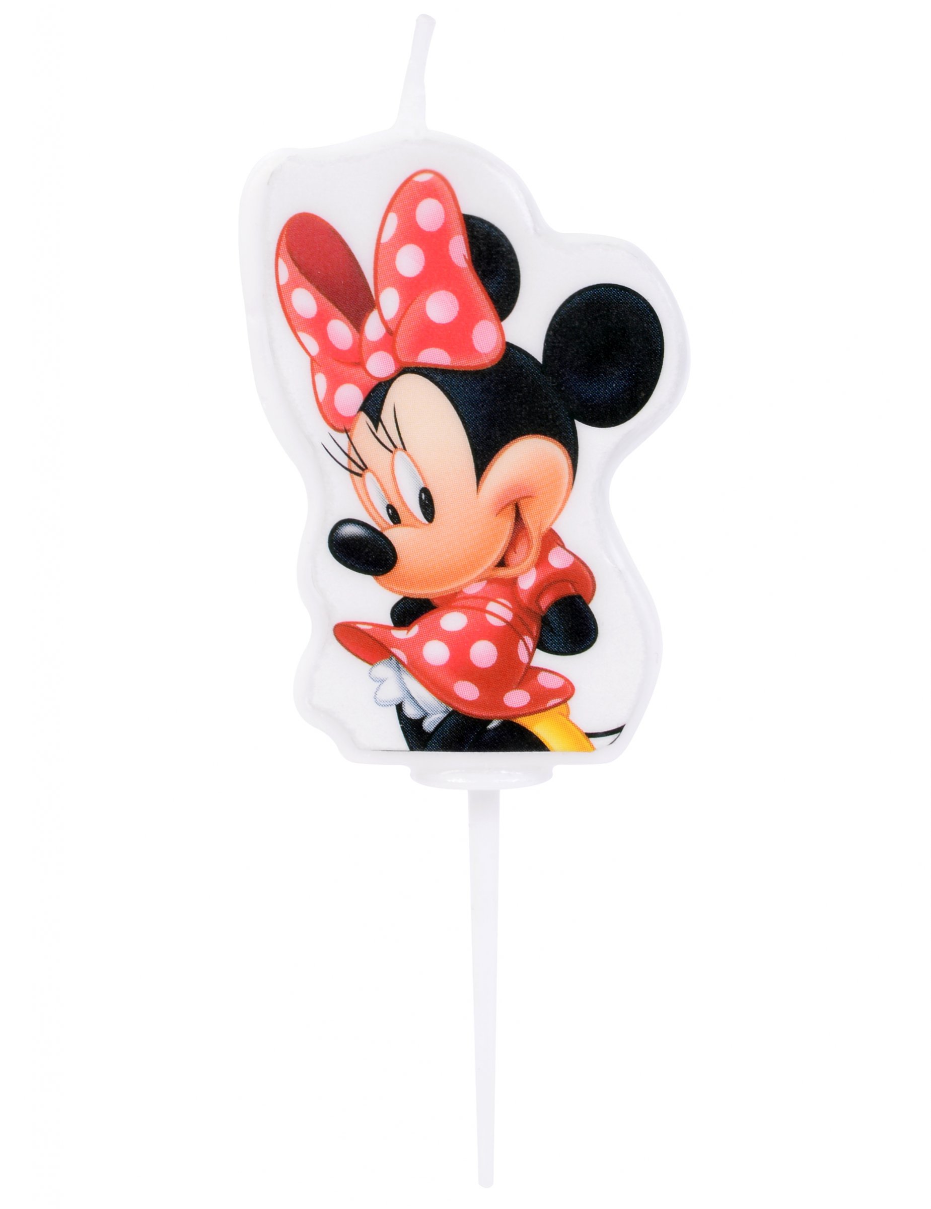 Bougie d'anniversaire Minnie  4,5 cm