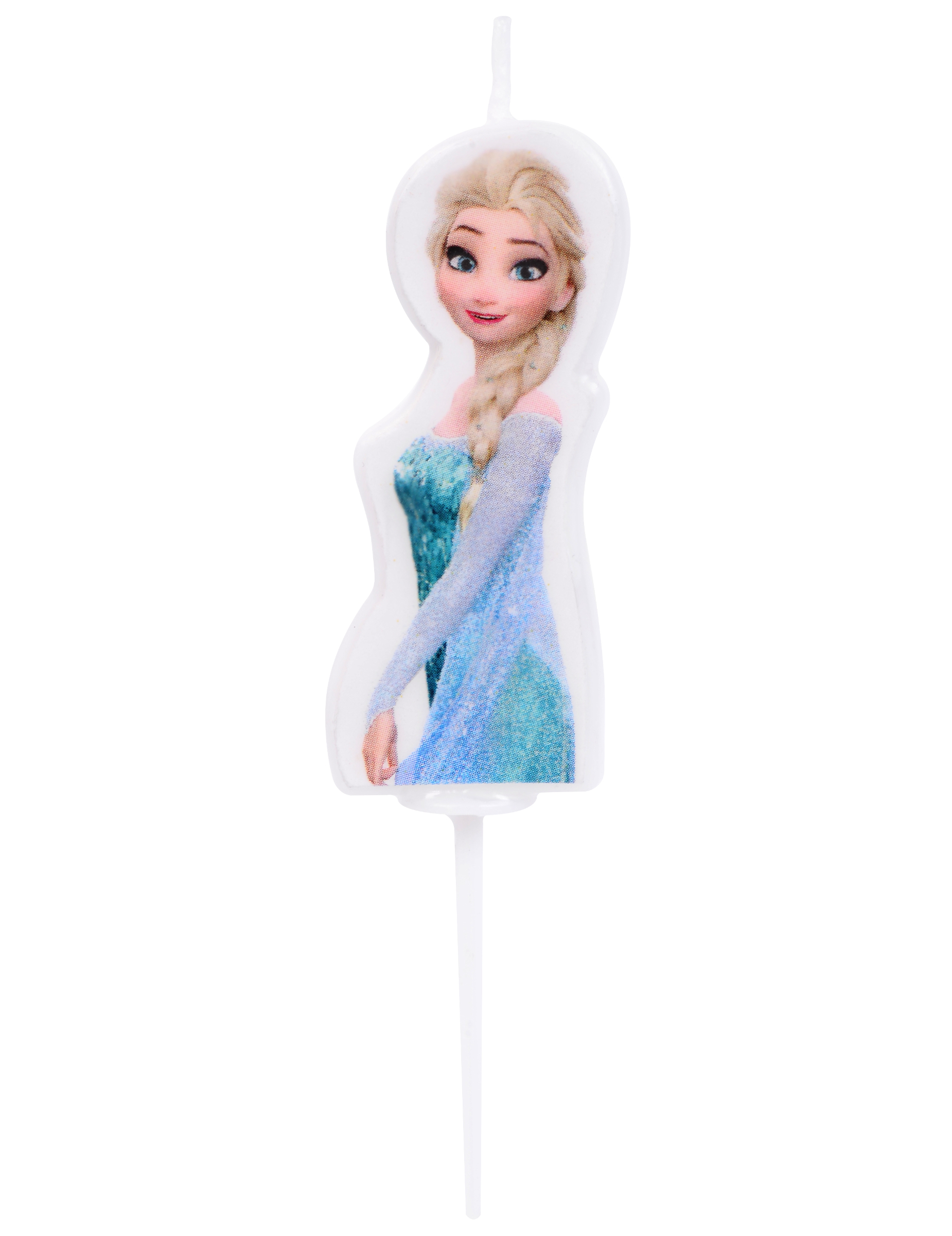 Bougie d'anniversaire La Reine des Neiges  Elsa 4,5 cm