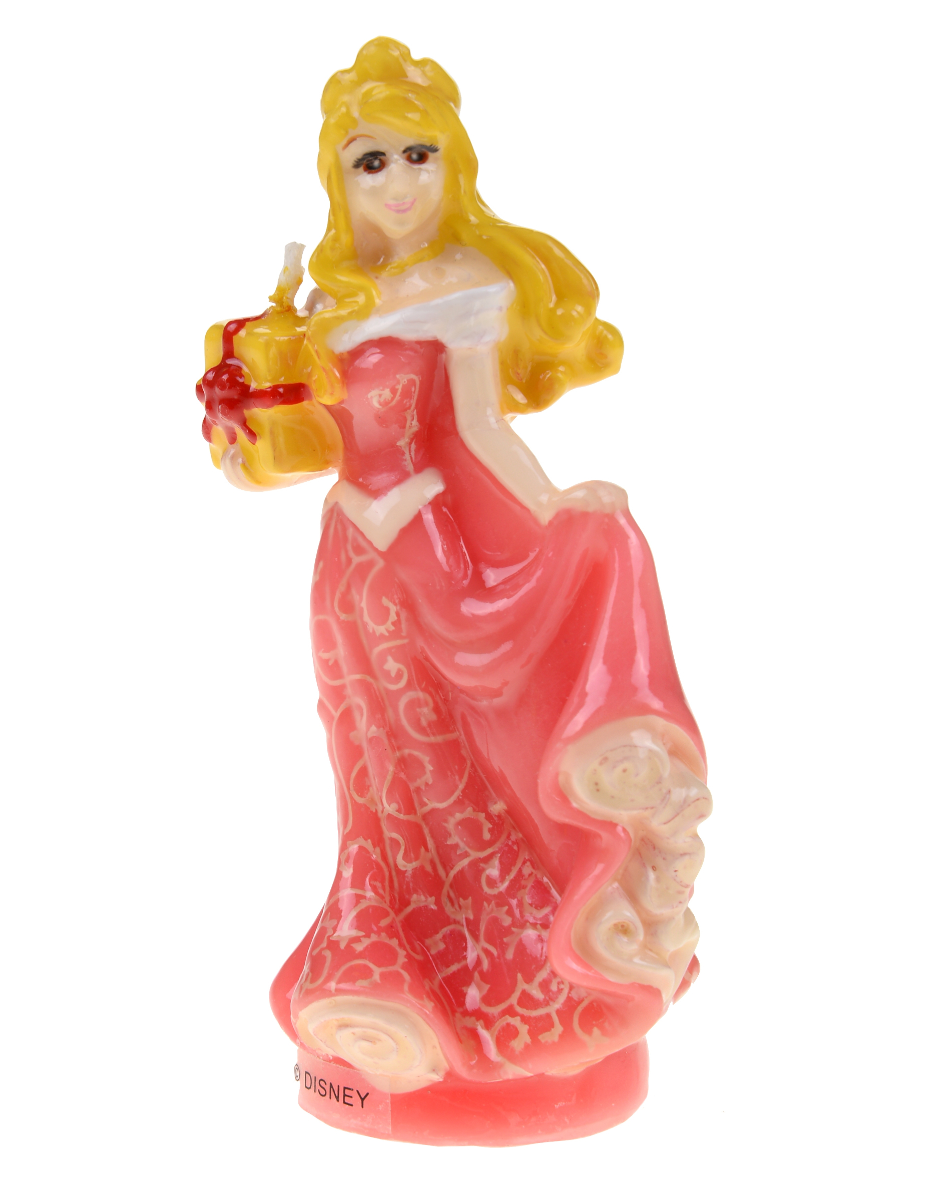 Bougie d'anniversaire 3D Princesses Disney  Aurore 9 cm