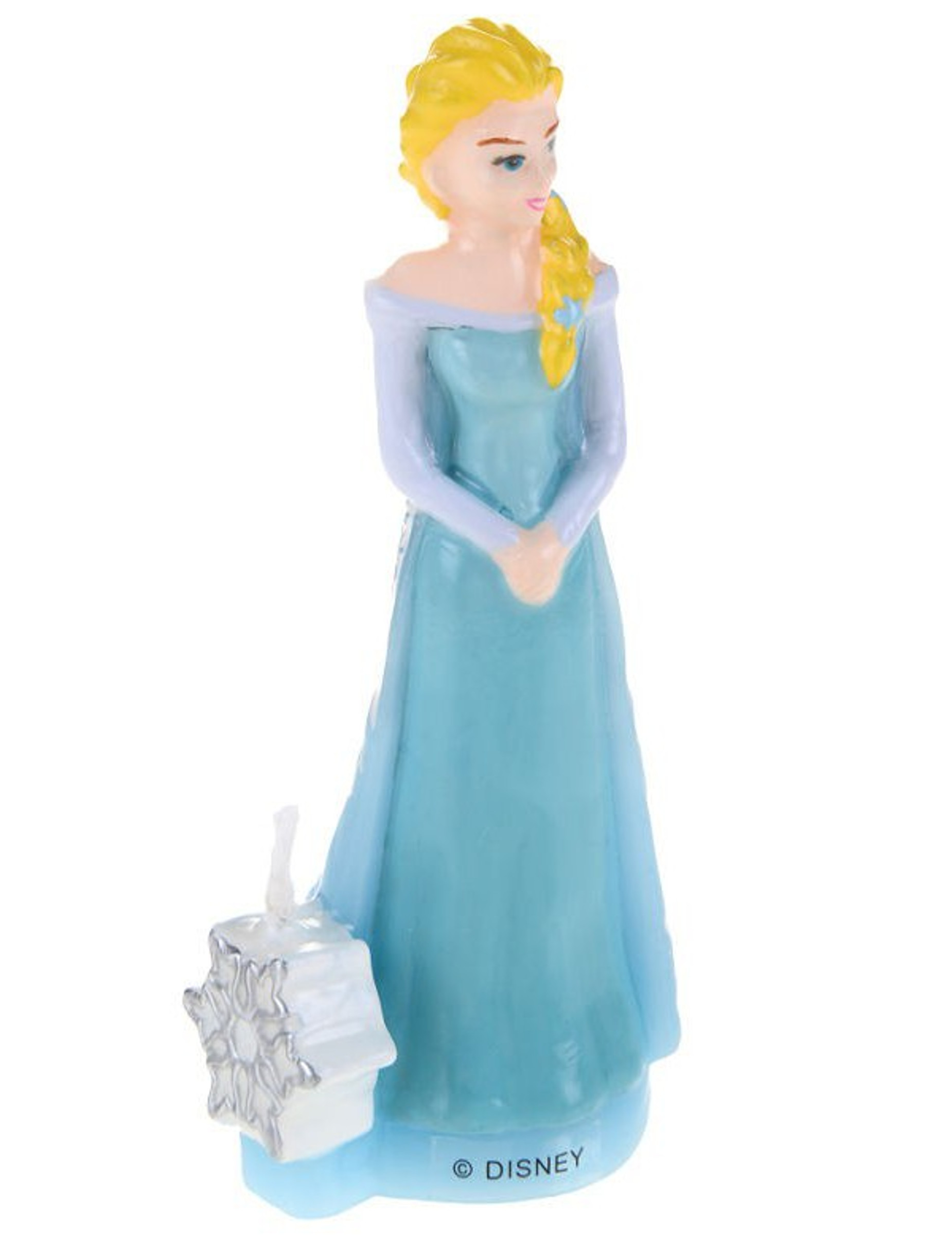 Bougie d'anniversaire 3D La Reine des Neiges  Elsa 9,5 cm