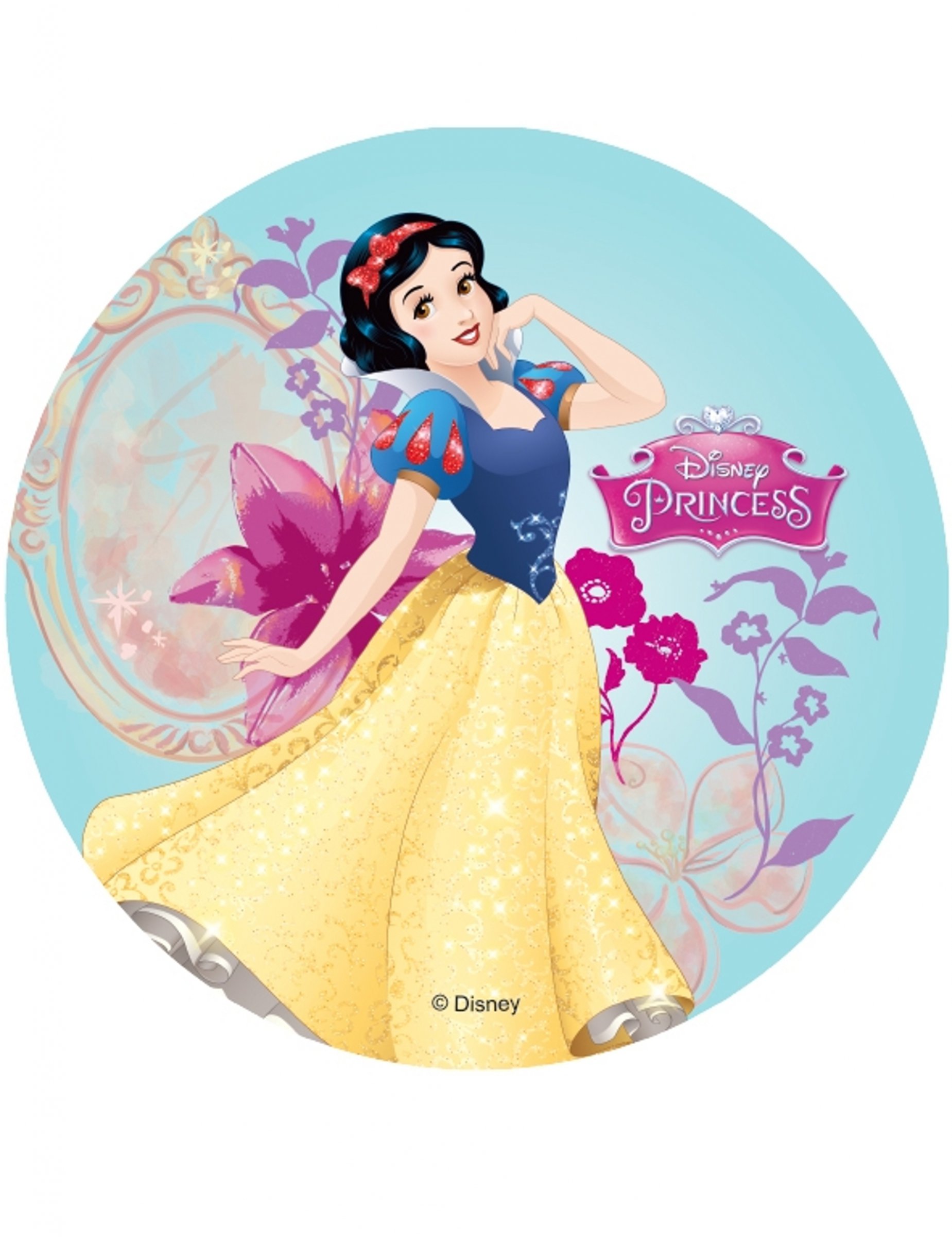 Disque azyme Princesses Disney  Blanche Neige 14,5 cm