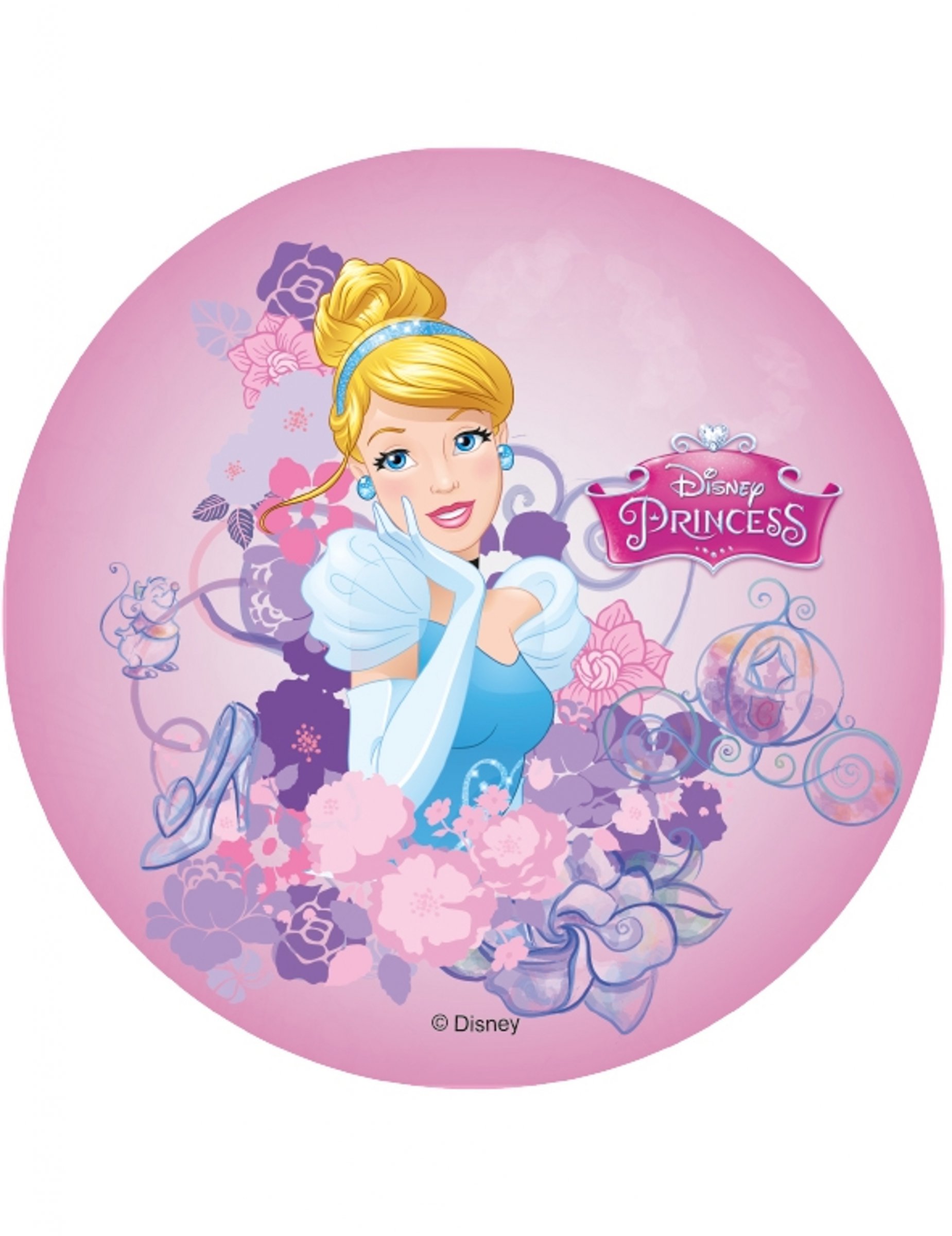 Disque azyme Princesses Disney  Cendrillon 14,5 cm