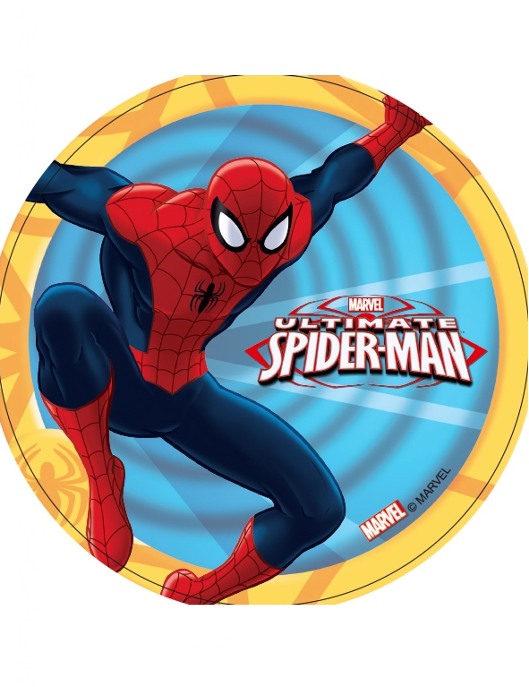 Disque en azyme Ultimate Spiderman  14,5 cm