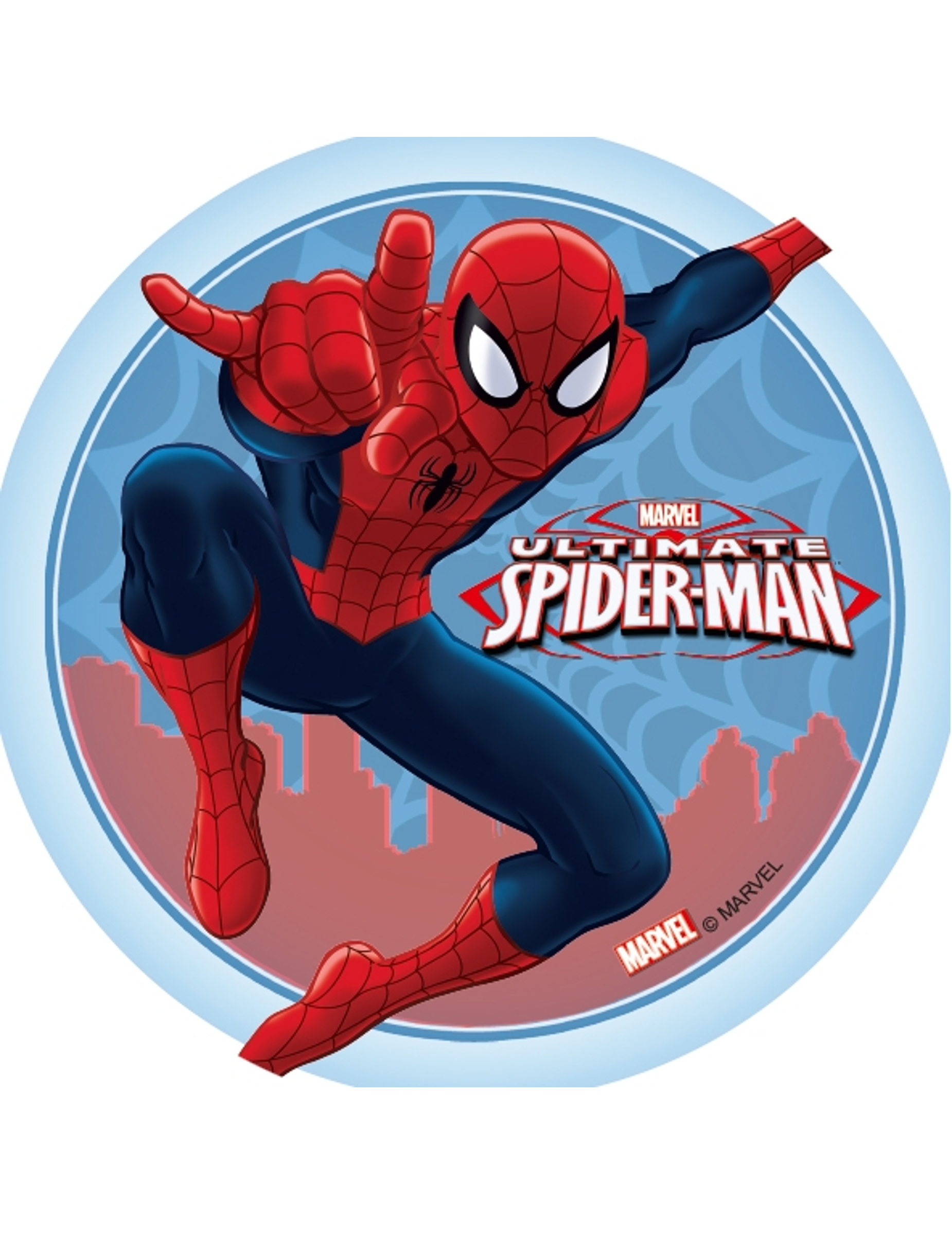 Disque azyme Ultimate Spiderman  14,5 cm