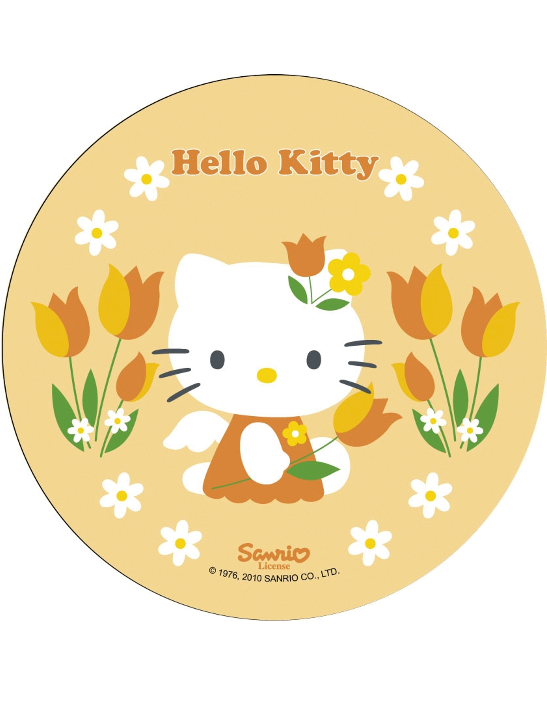 Disque azyme Hello Kitty  21 cm