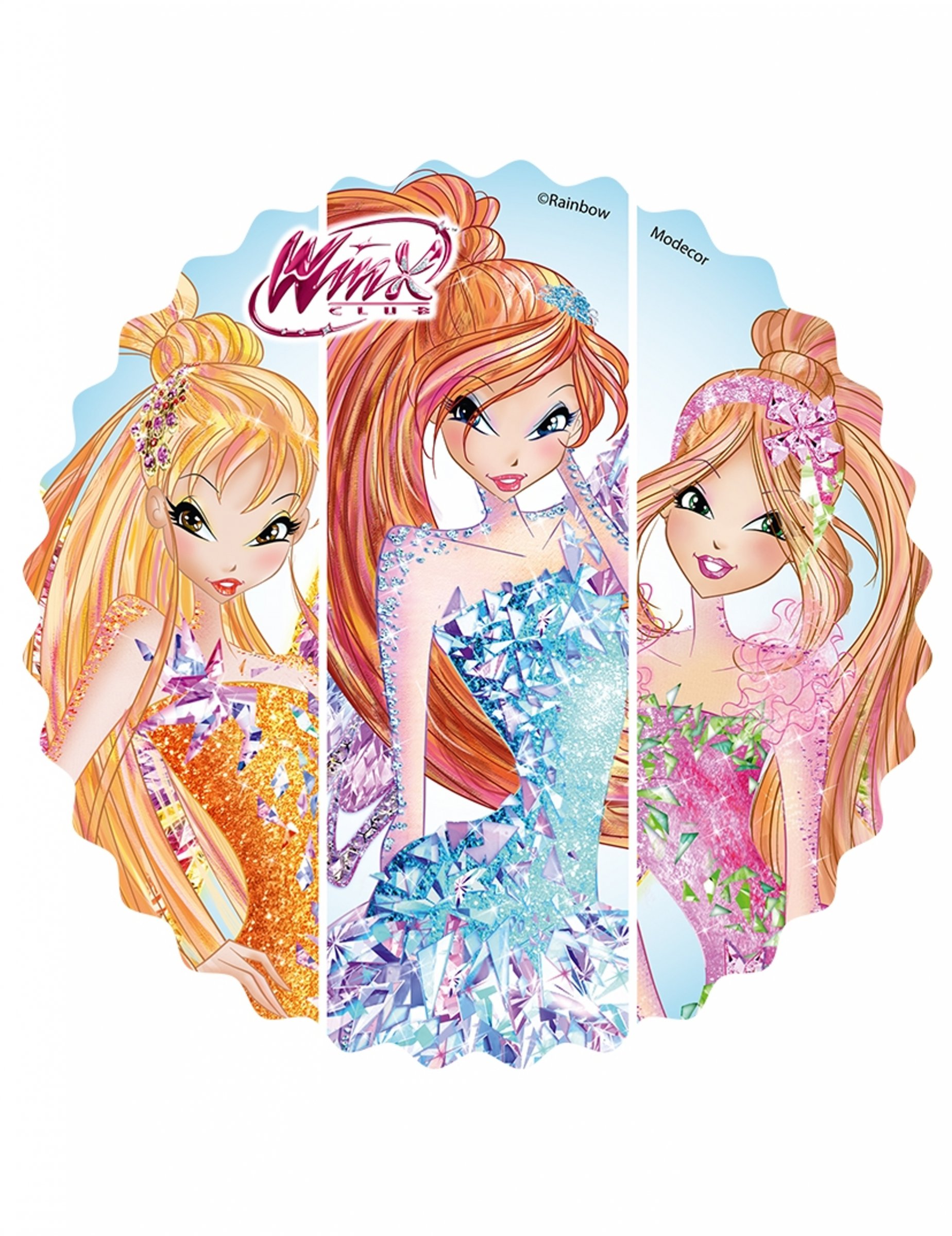 Disque en azyme Winx  21 cm