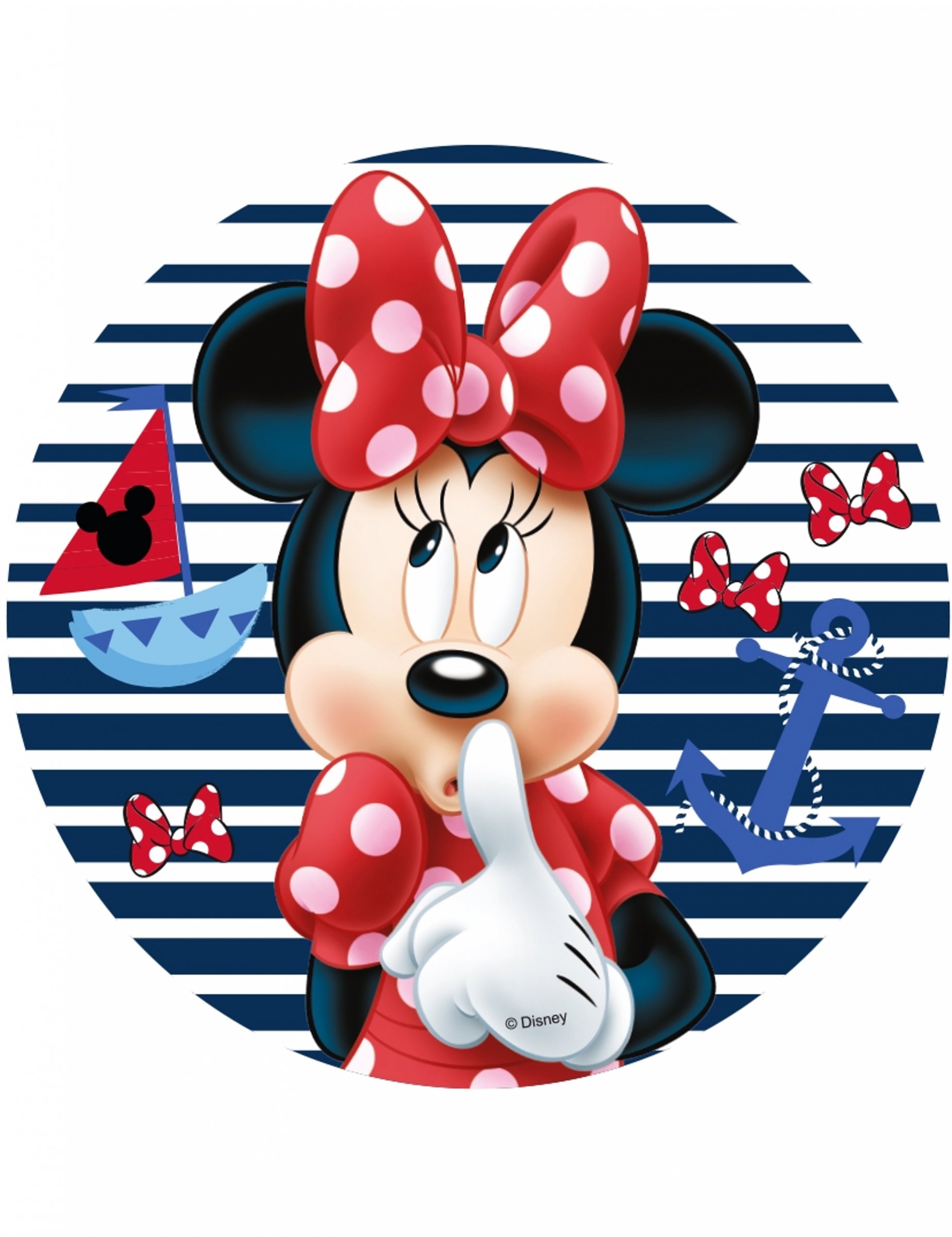 Disque en azyme Minnie  Minnie 21 cm