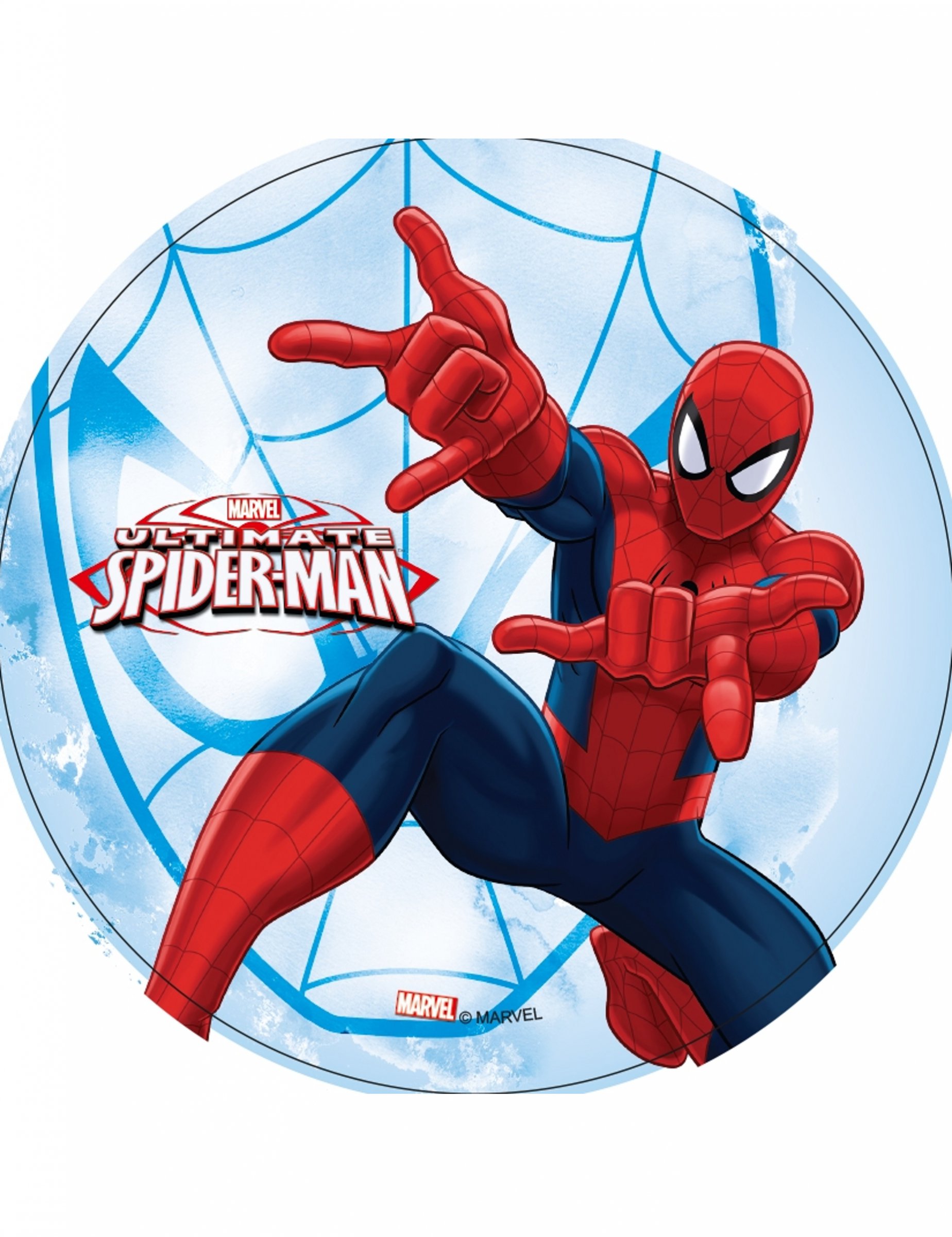 Disque en azyme Ultimate Spiderman  21 cm