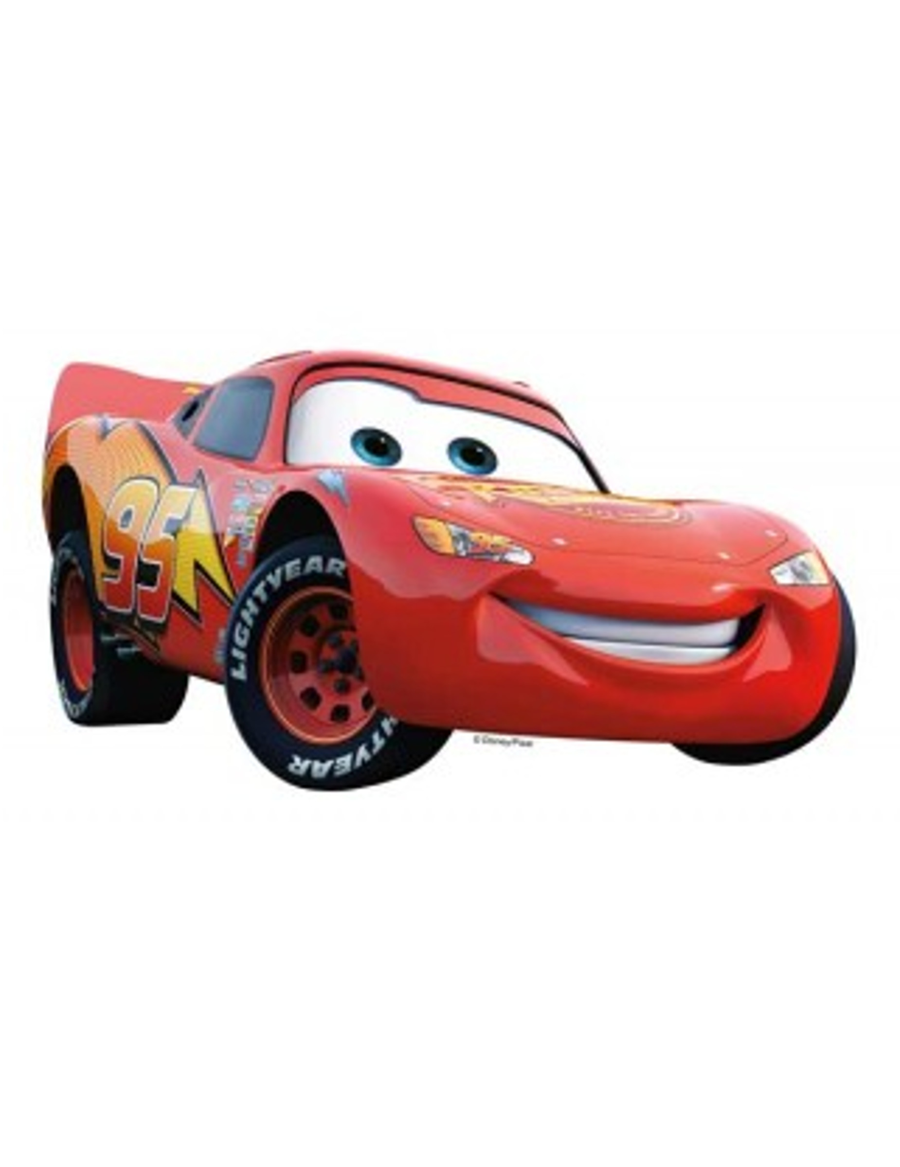 Feuille en azyme Cars  27,1 x 15,3 cm