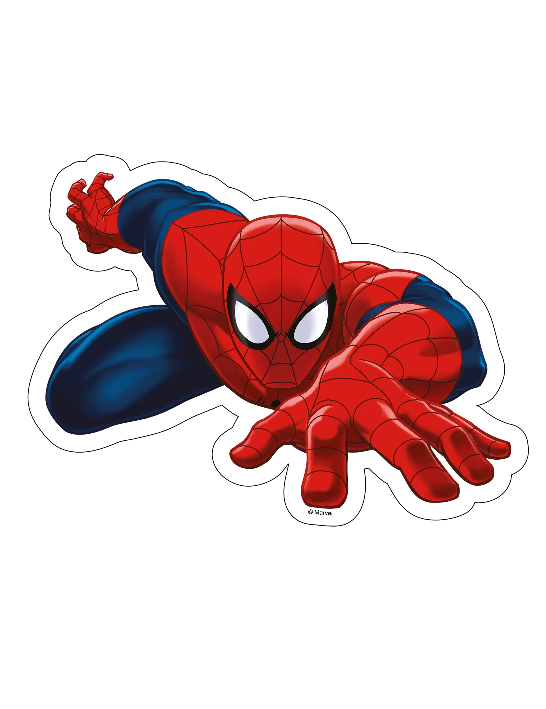 Feuille en azyme Ultimate Spiderman  23,2 x 17,3 cm