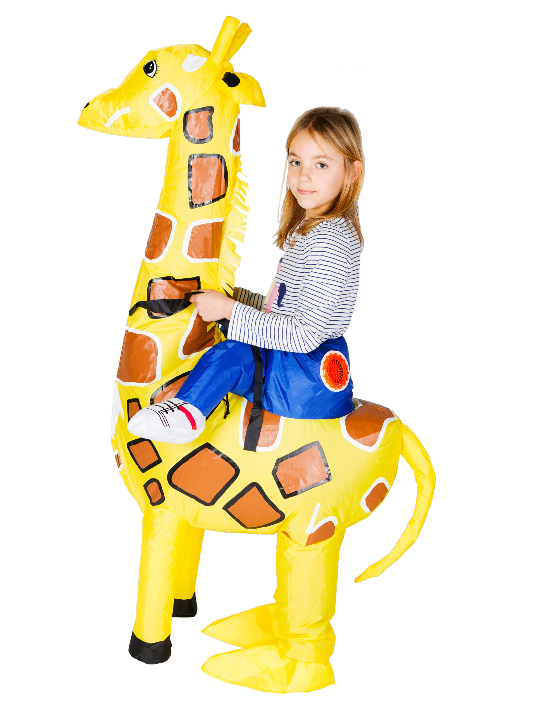 Déguisement girafe gonflable enfant