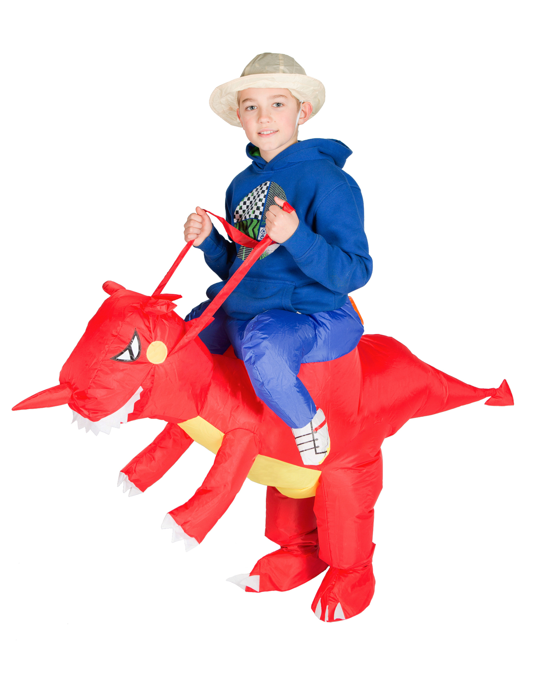 Déguisement dragon gonflable enfant