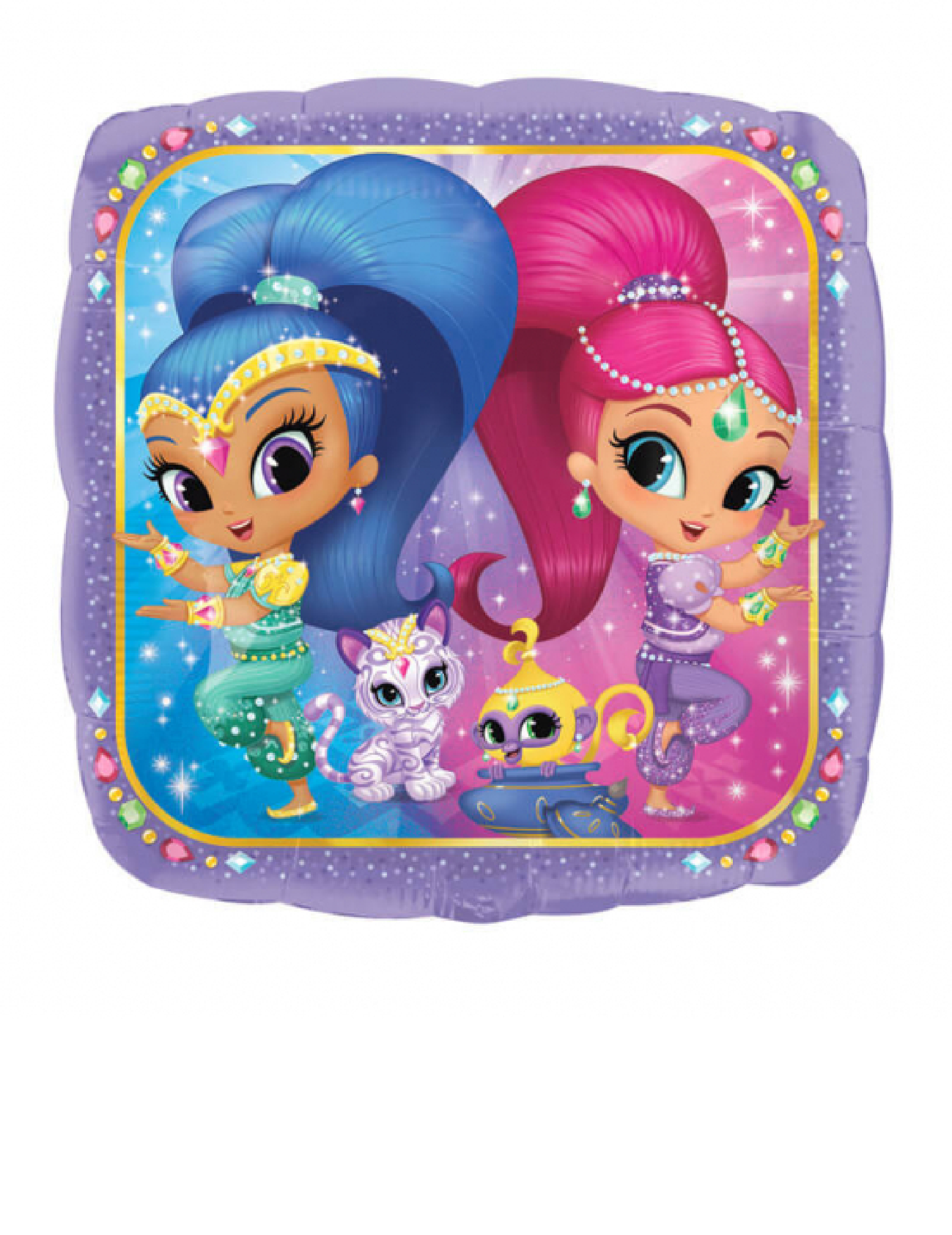 Ballon aluminium Shimmer & Shine 43 cm
