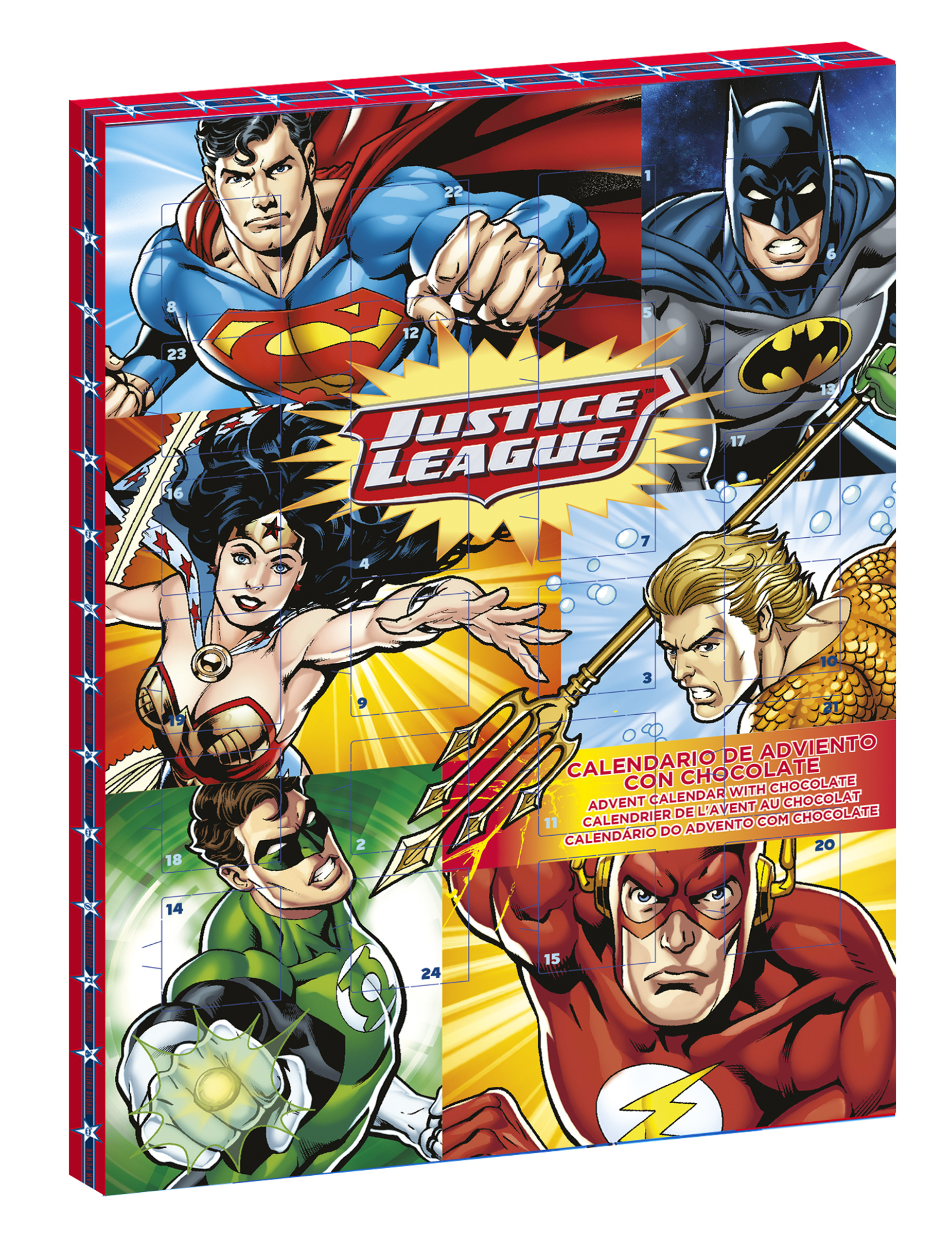 Calendrier de l'avent Justice League 50 gr