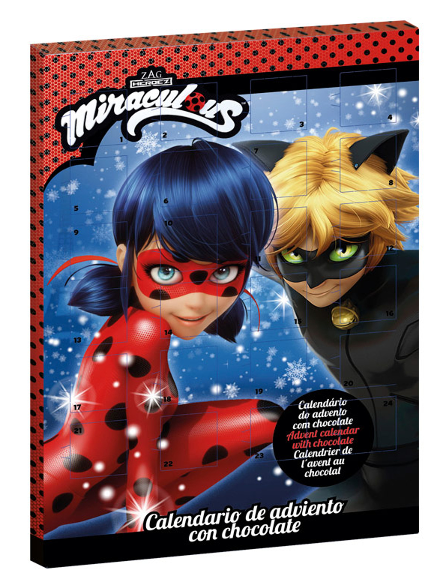 Calendrier de l'avent Ladybug 50 gr
