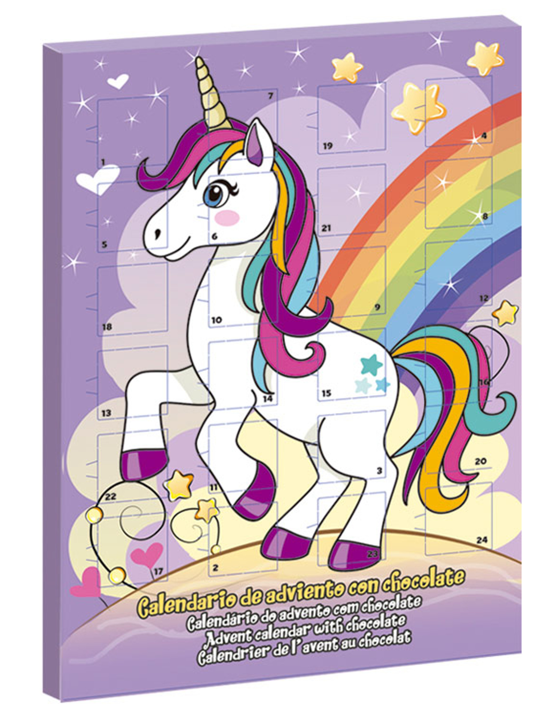 Calendrier de l'avent Licorne 50 gr