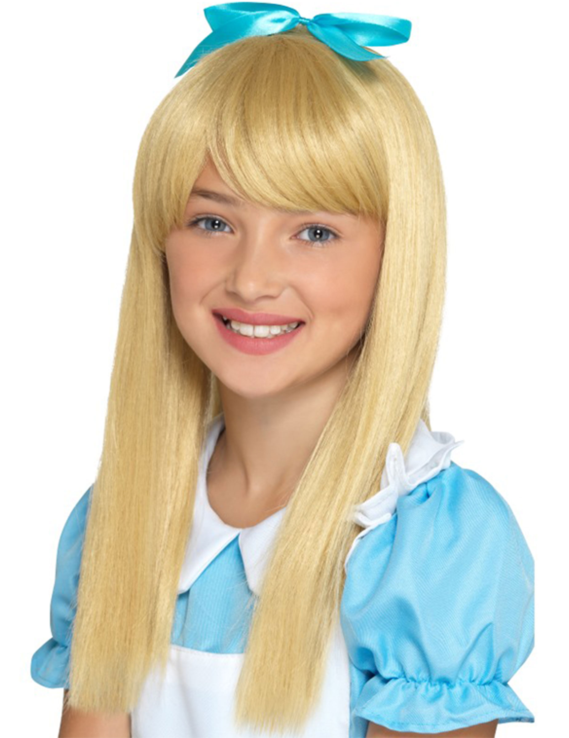 Perruque princesse des merveilles fille