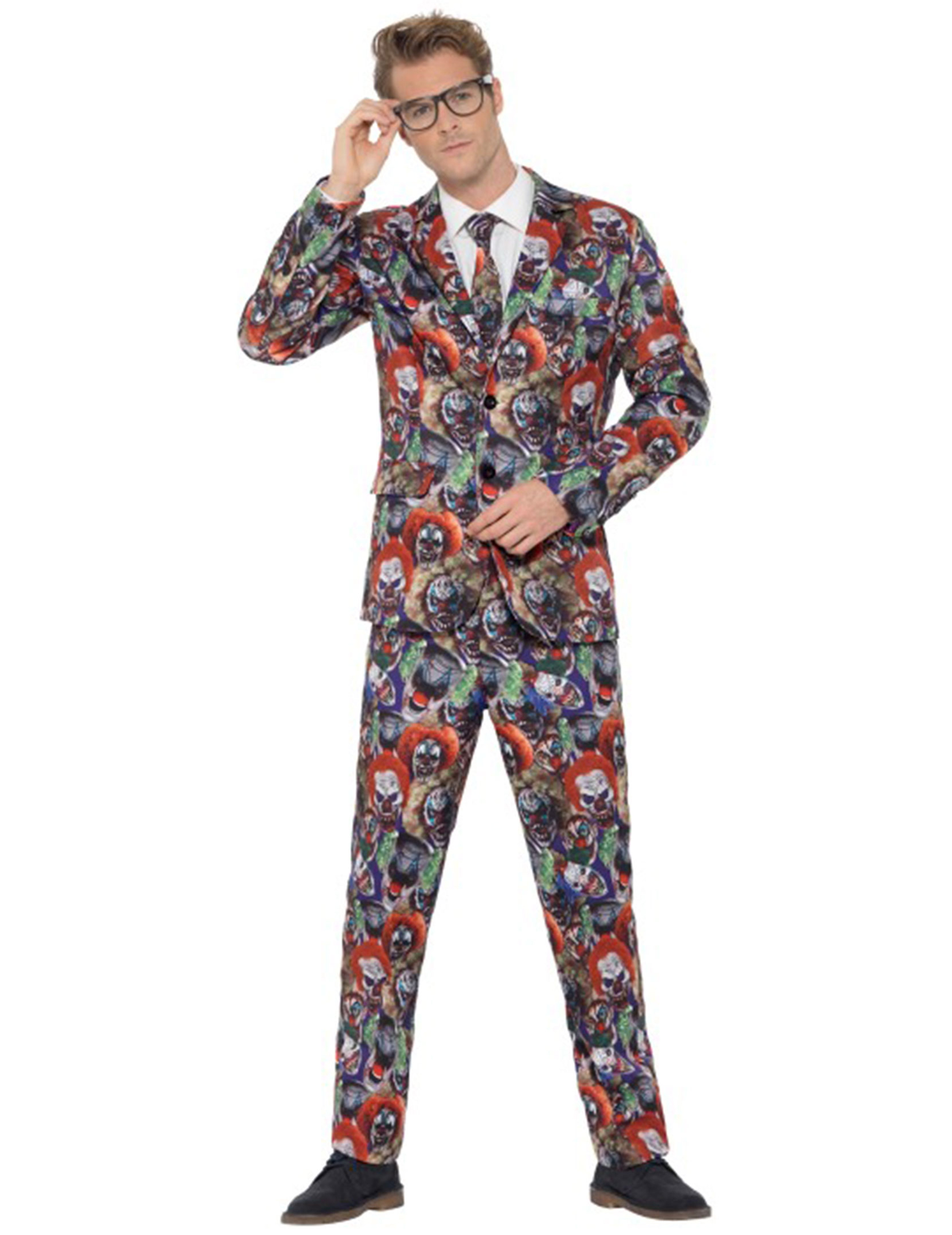 Costume Mr. Clown maléfique adulte