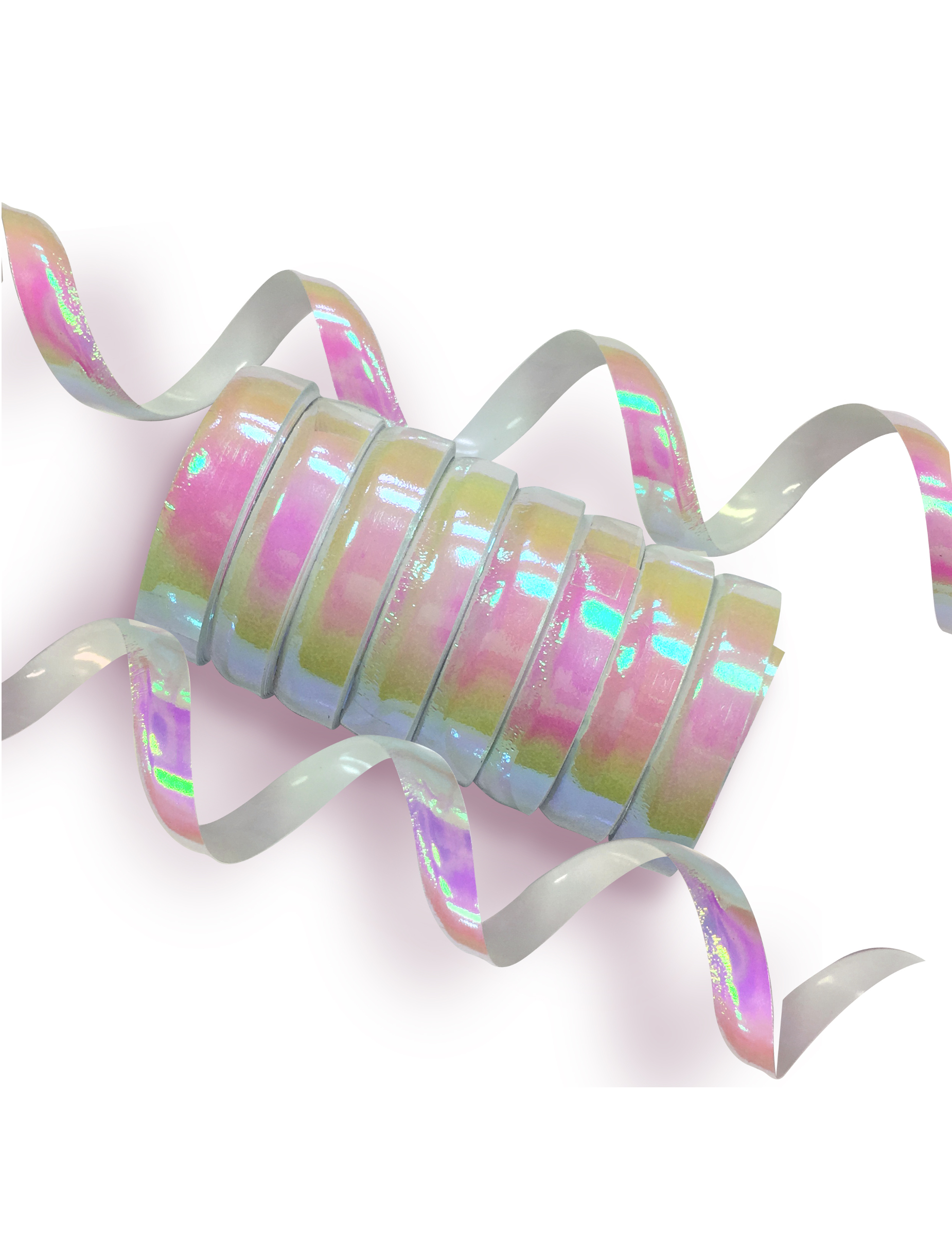 10 Serpentins iridescents 1,9 m