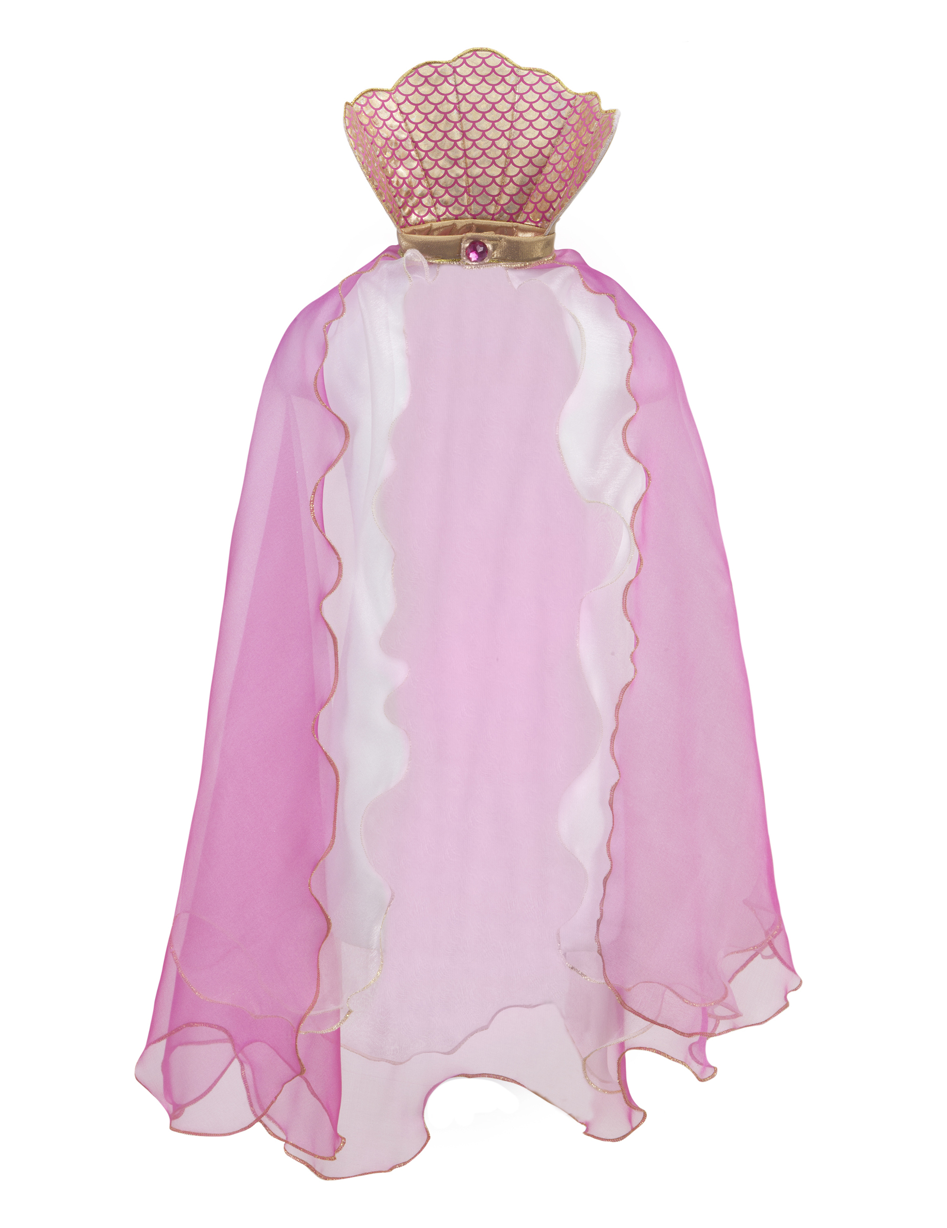 Cape de Sirène rose fille
