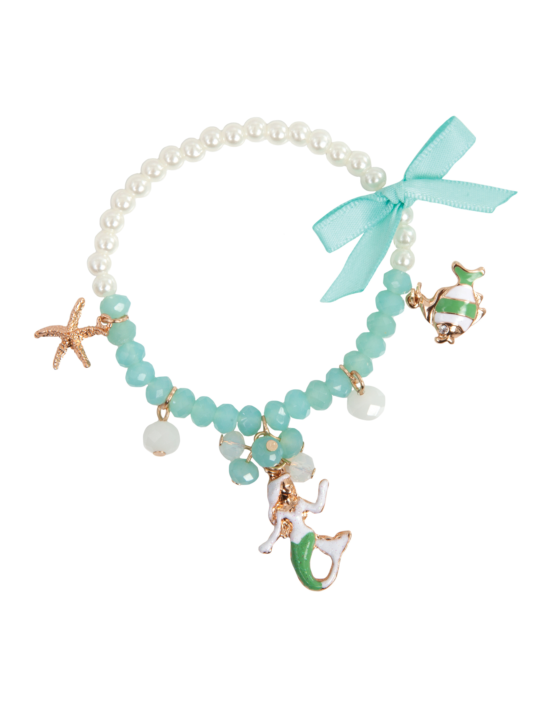 Bracelet Sirène menthe fille