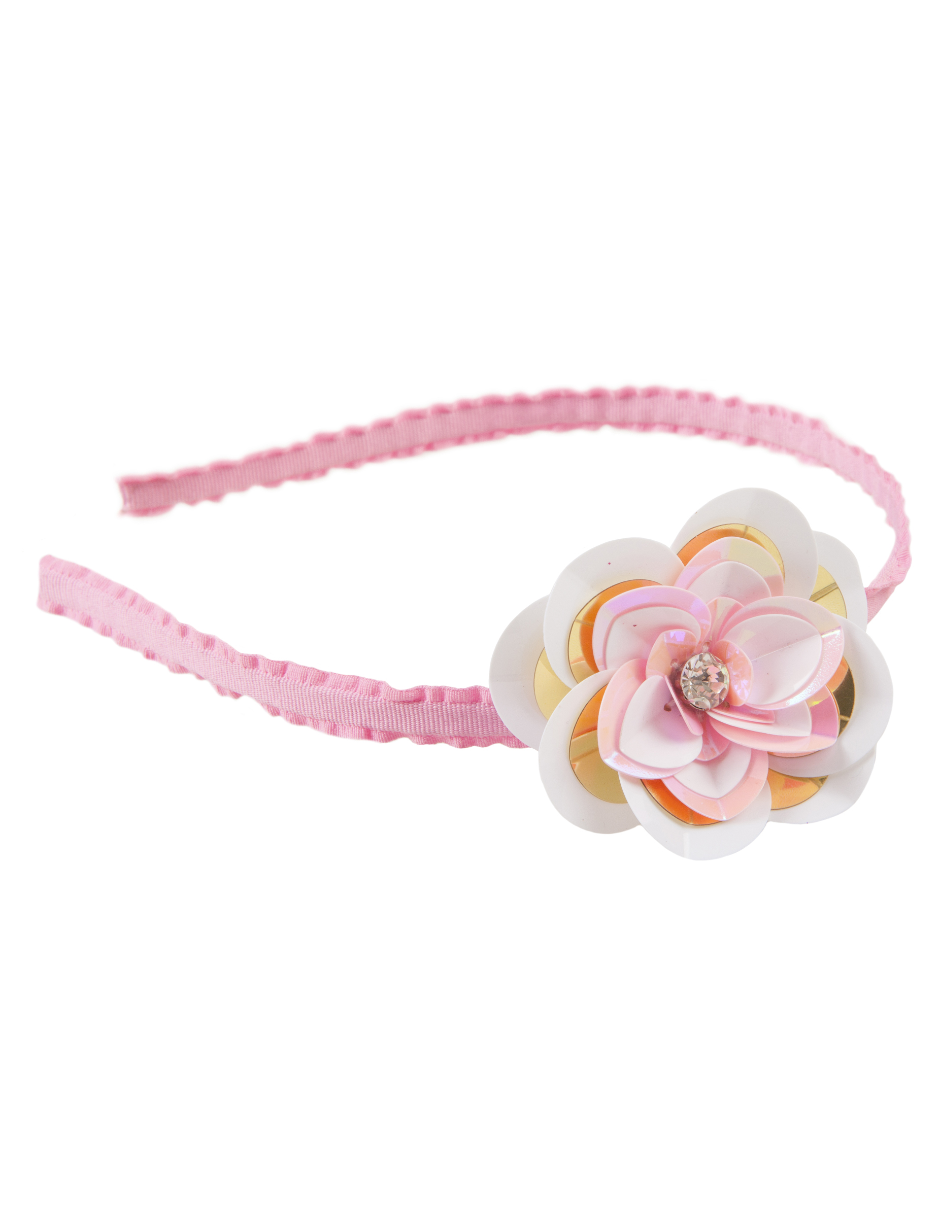 Serre-tête Fleurs et strass