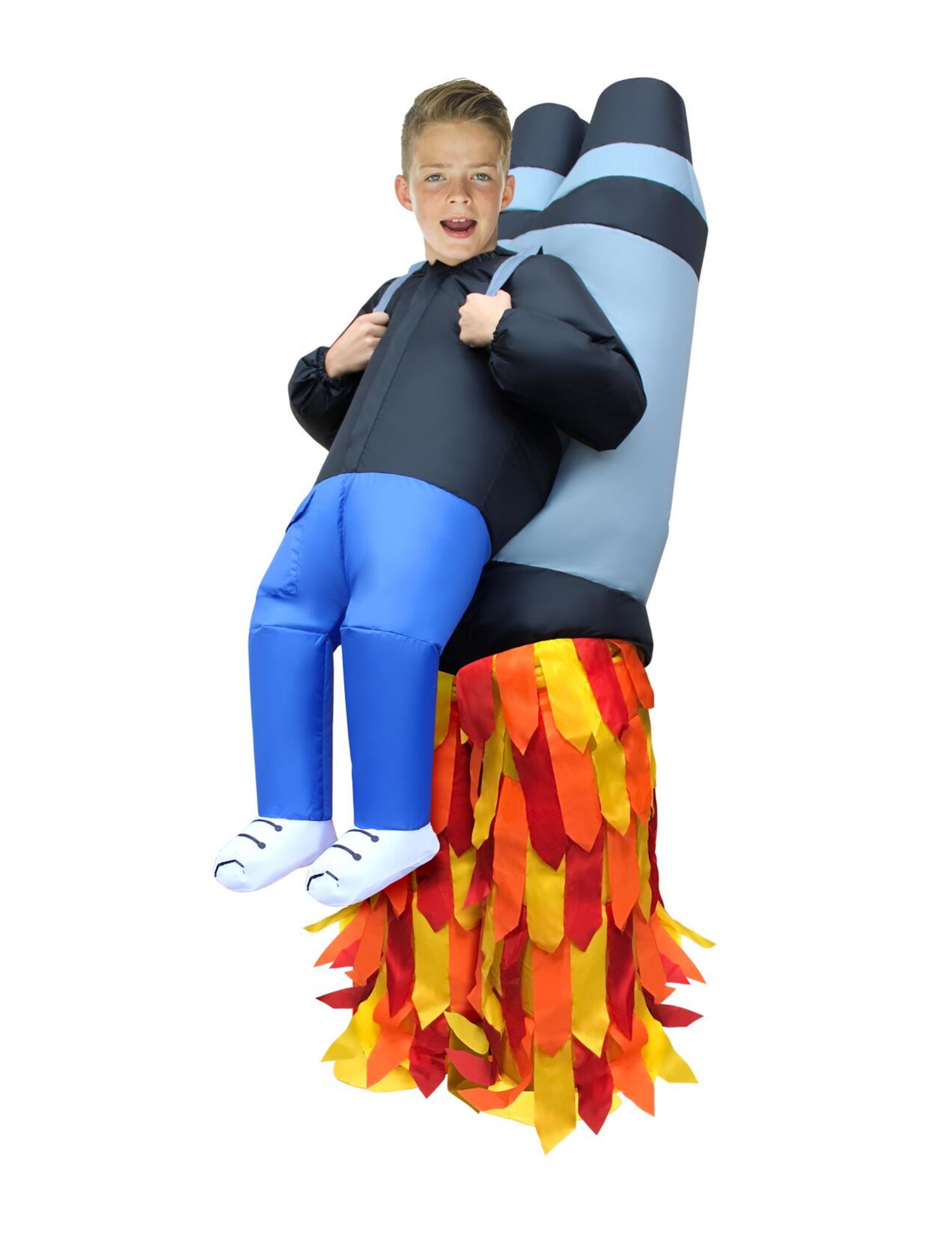 Déguisement gonflable enfant porté par Jet Pack Morphsuits