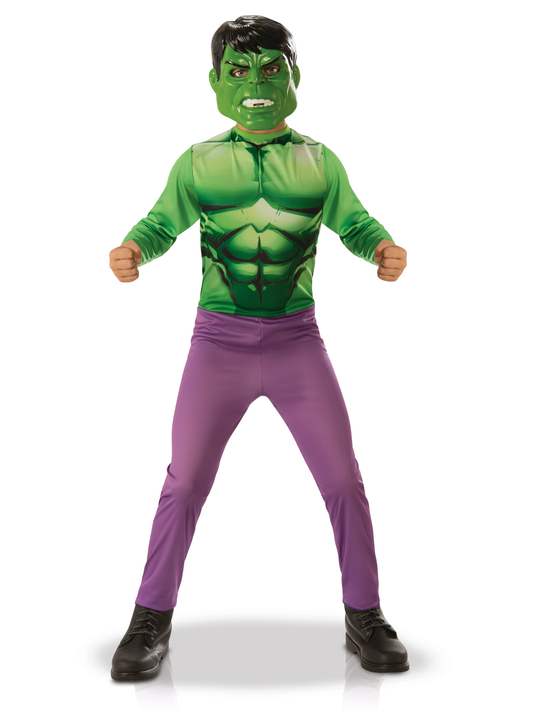 Déguisement classique Hulk garçon