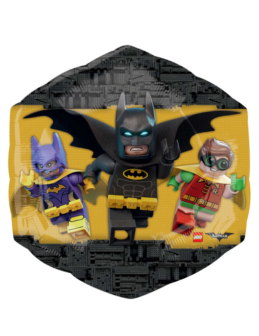 Ballon en aluminium Lego Batman 55 x 58 cm