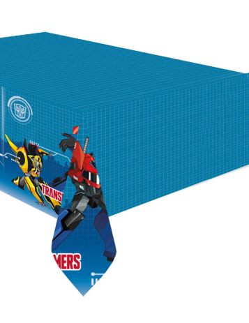 Nappe en plastique Transformers 120 x 180 cm